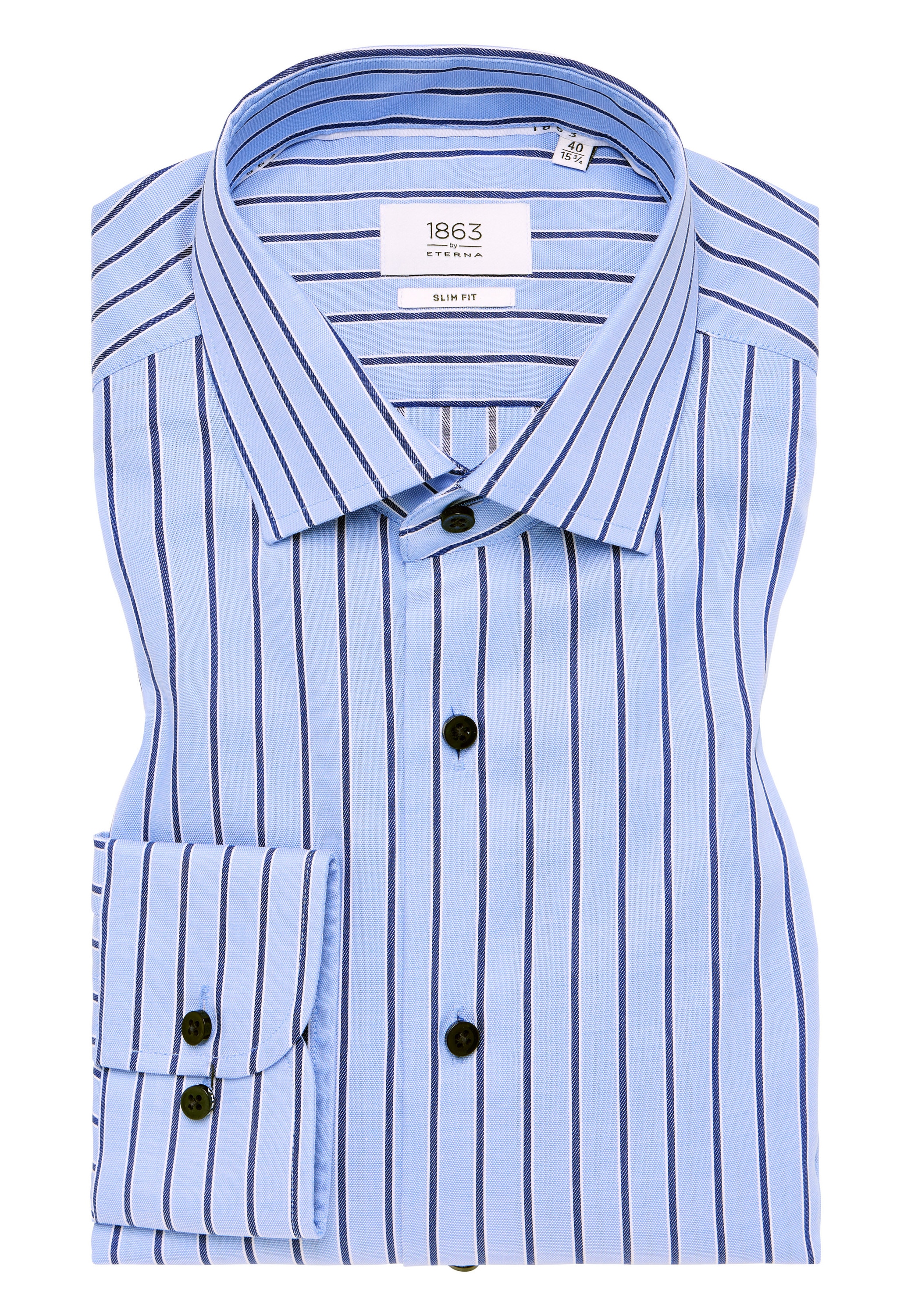 Eterna Langarmhemd »SLIM FIT« NON IRON (bügelfrei)