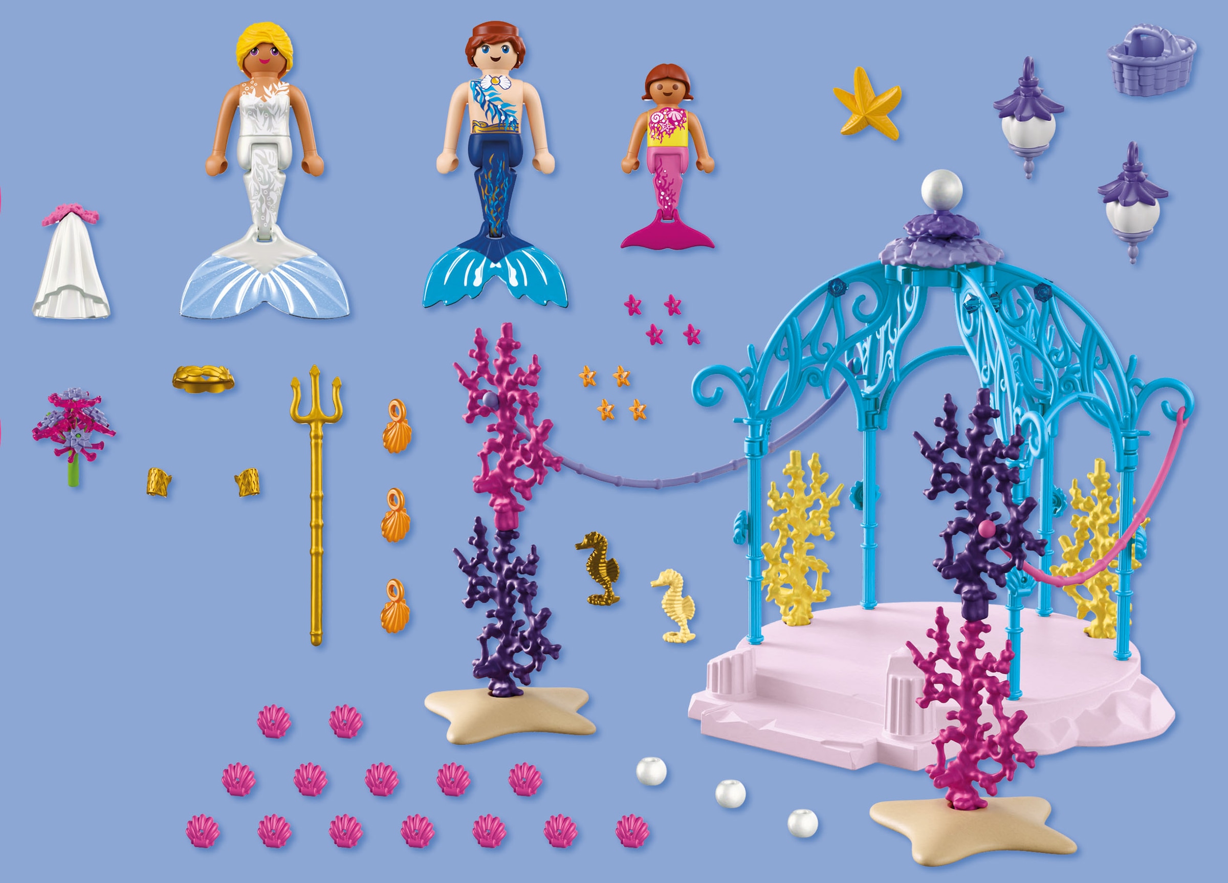 Playmobil® Jeu de construction »Unterwasserhochzeit (72104), Fantasy & Magic« Made in Europe