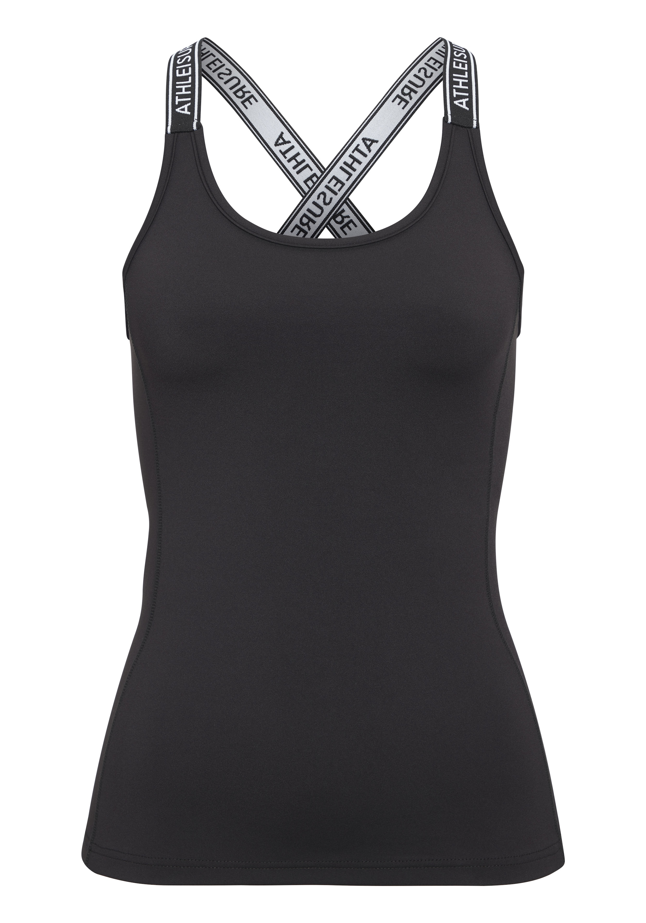 LASCANA ACTIVE Top de sport avec bretelles croisées dans le dos