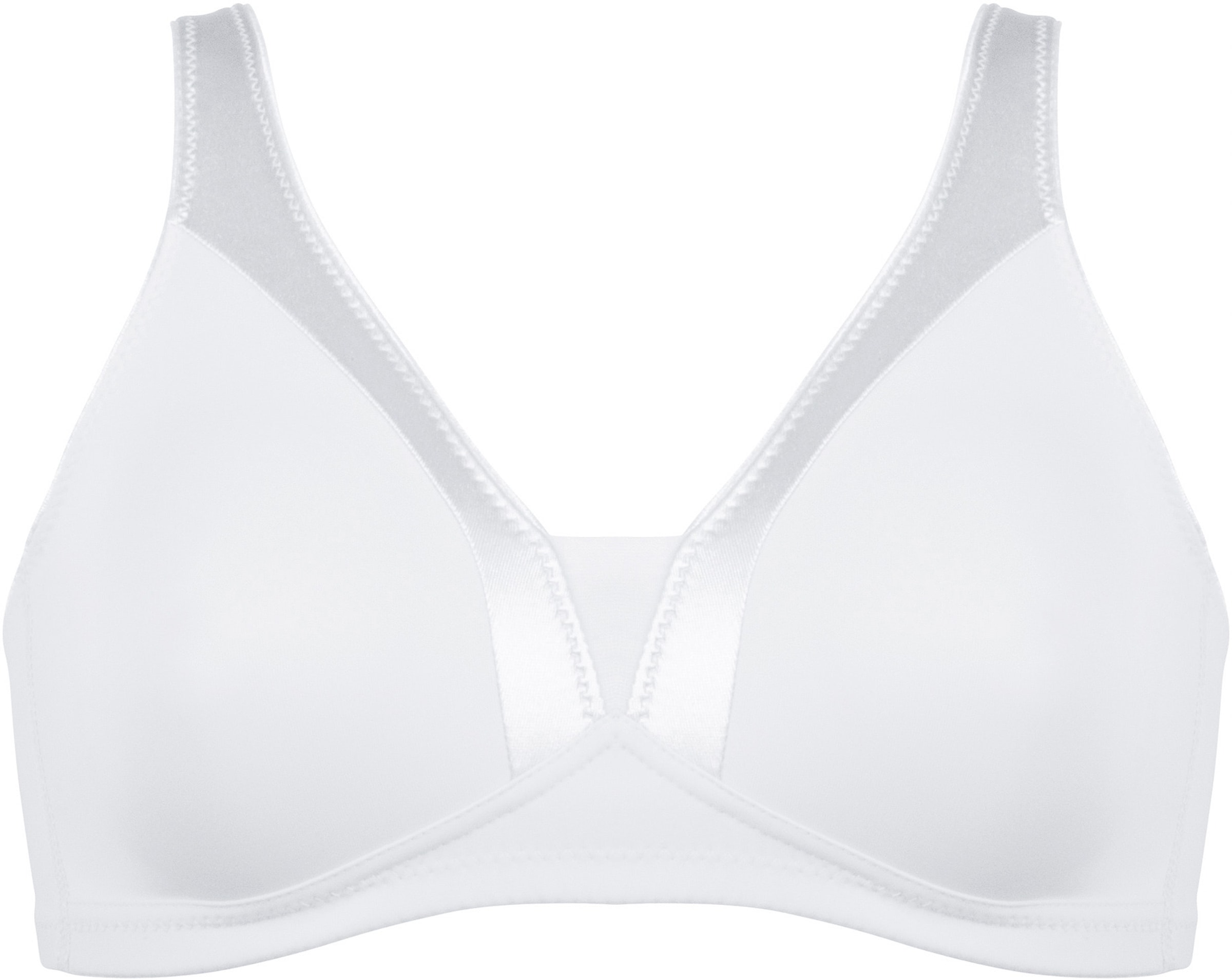 Image of Naturana High-Apex-BH "Body Shaping" 1 Glanzband, breite Träger, weich, bequem, ohne Bügel, Entlastungsträger