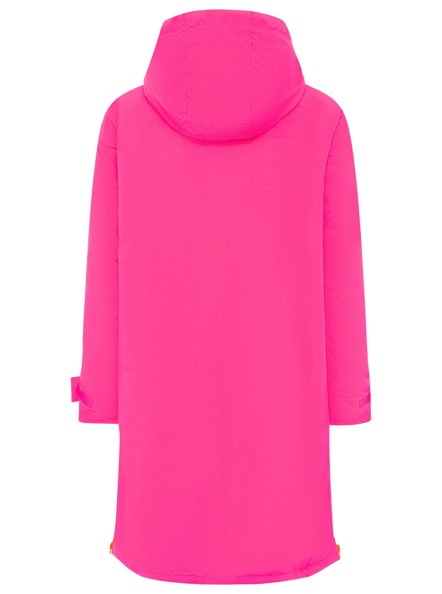 Zwillingsherz Manteau court »"Oversize Windjacke ZH"« poches latérales, capuche, fermeture éclair, doublure teddy, oversize