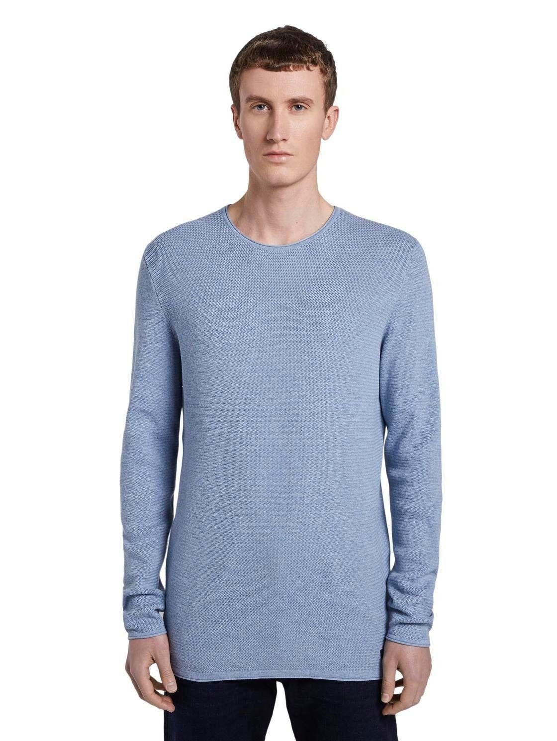 Image of TOM TAILOR Denim Strickpullover, mit dezenter Struktur bei Ackermann Versand Schweiz