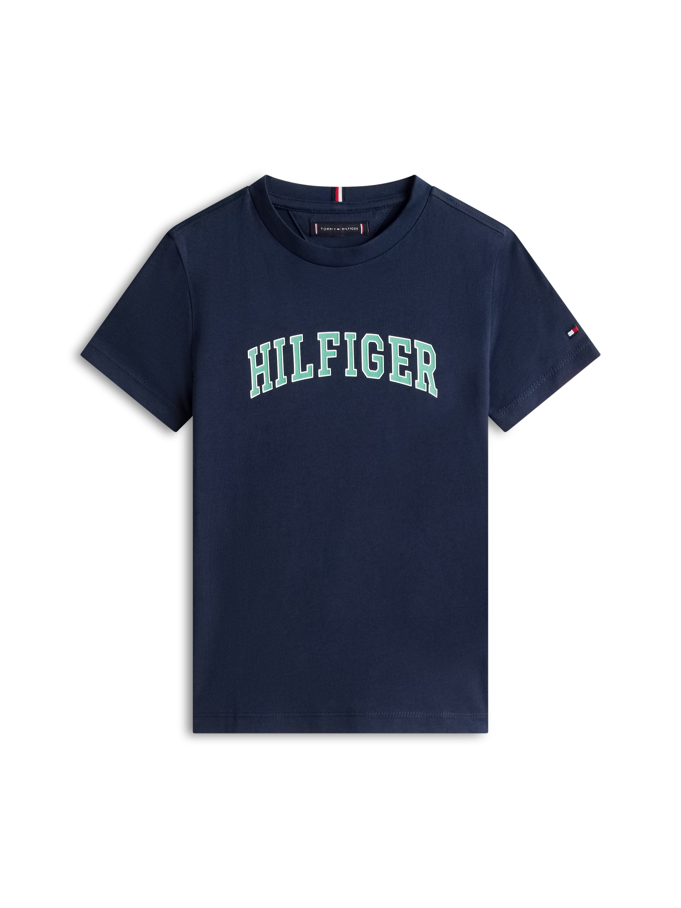 Tommy Hilfiger T-Shirt Regular Fit, grosser Druck, für Kinder bis 16 Jahre