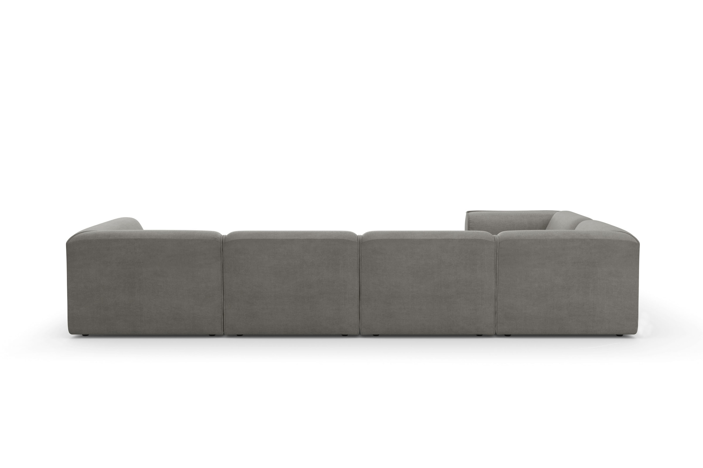 RAUM.ID Wohnlandschaft »Merid U-Form, jederzeit durch Module erweiterbar, B/T/H: 367/206/70 cm«, als Modul oder separat verwendbar, für individuelle Zusammenstellung