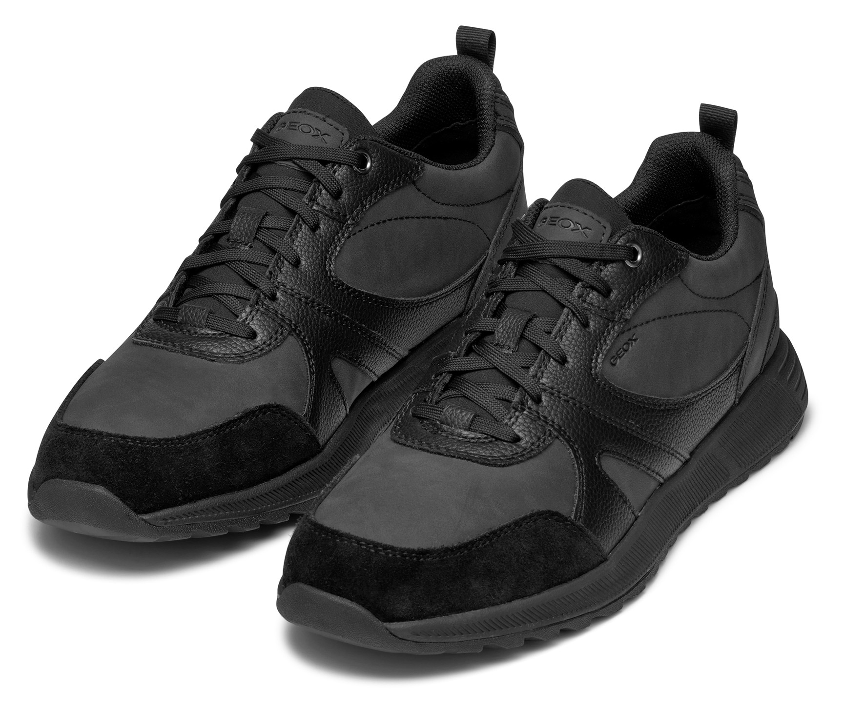 Geox Sneaker »U MOLVENO A«, Freizeitschuh, Halbschuh, Schnürschuh mit Plateausohle