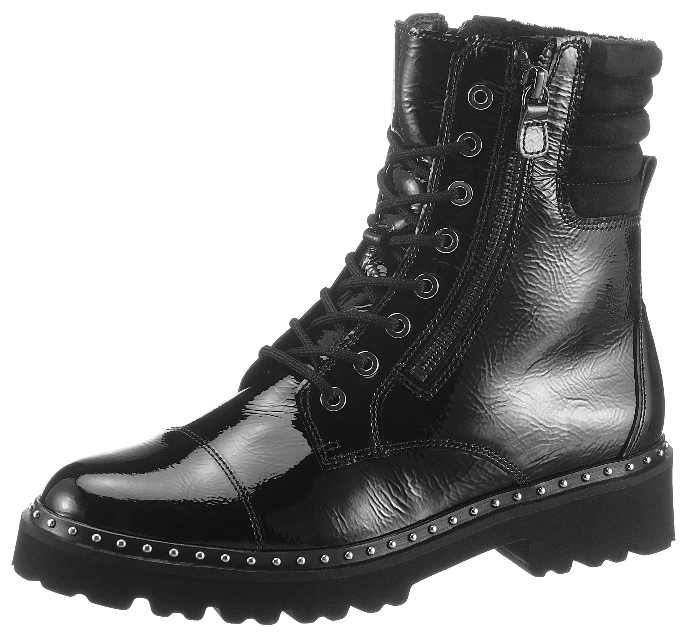 Image of Gabor Bikerboots, mit 2 Reissverschlüssen für komfortables Anziehen bei Ackermann Versand Schweiz