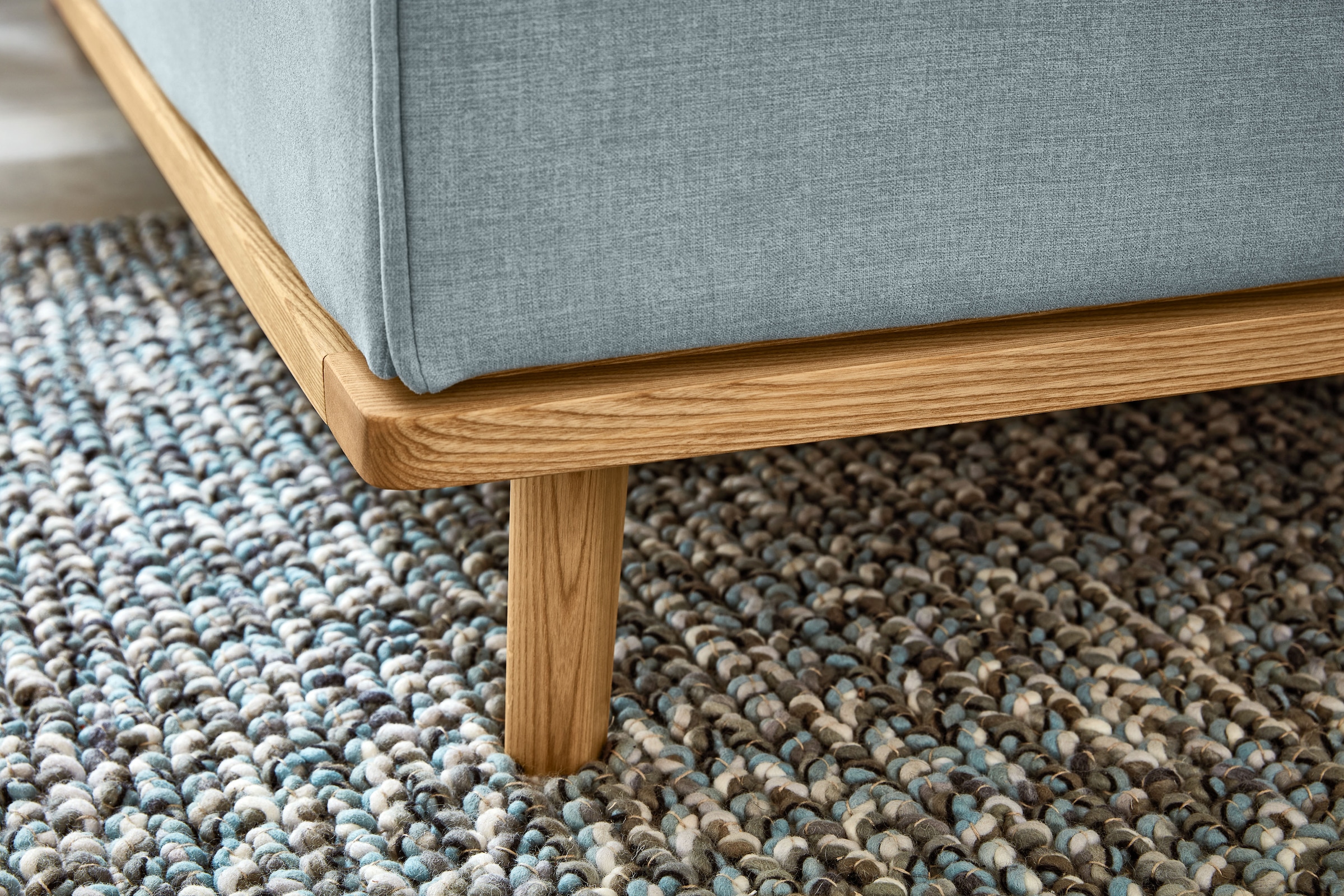 Musterring Polsterbett »Delphi erhältlich in der Breite 160cm und 180cm« Eicherahmen massiv, Kopfteil mit Steppung