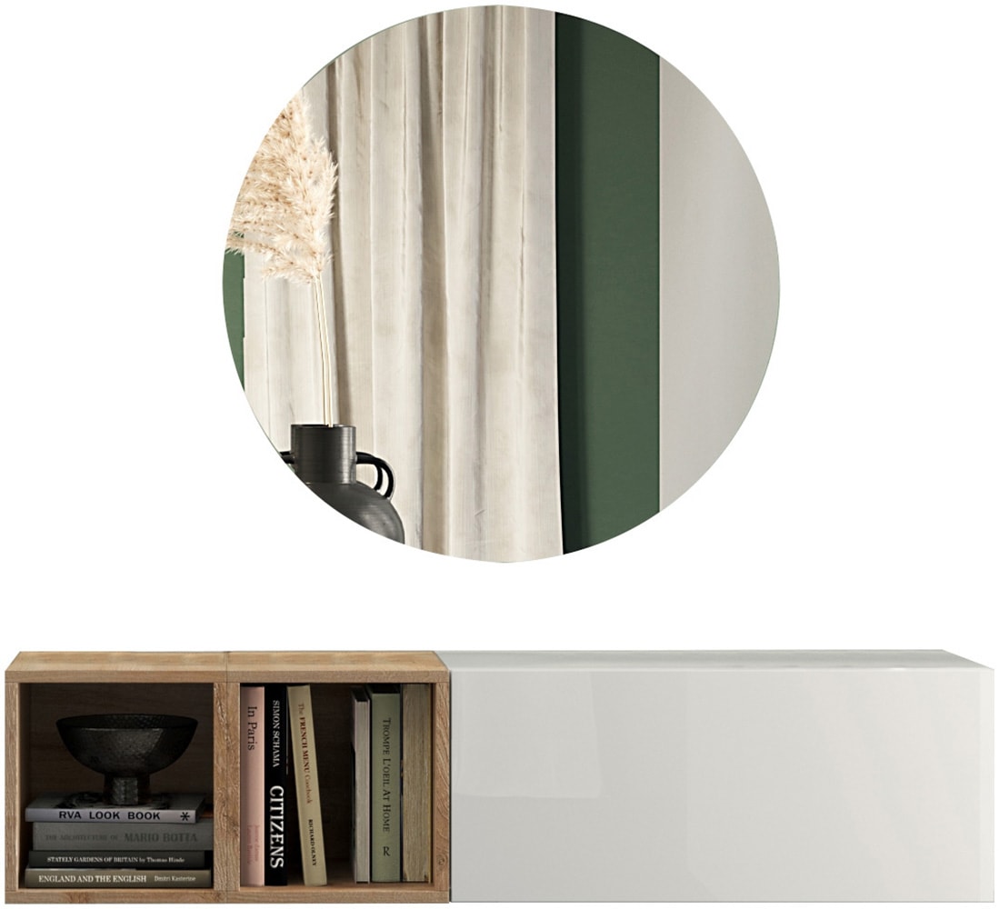 Image of Home affaire Garderoben-Set "Infinity, 3tlg. Breite 125 cm, Höhe variabel, moderne Garderobe" Spar-Set, 3 Stk. tlg.