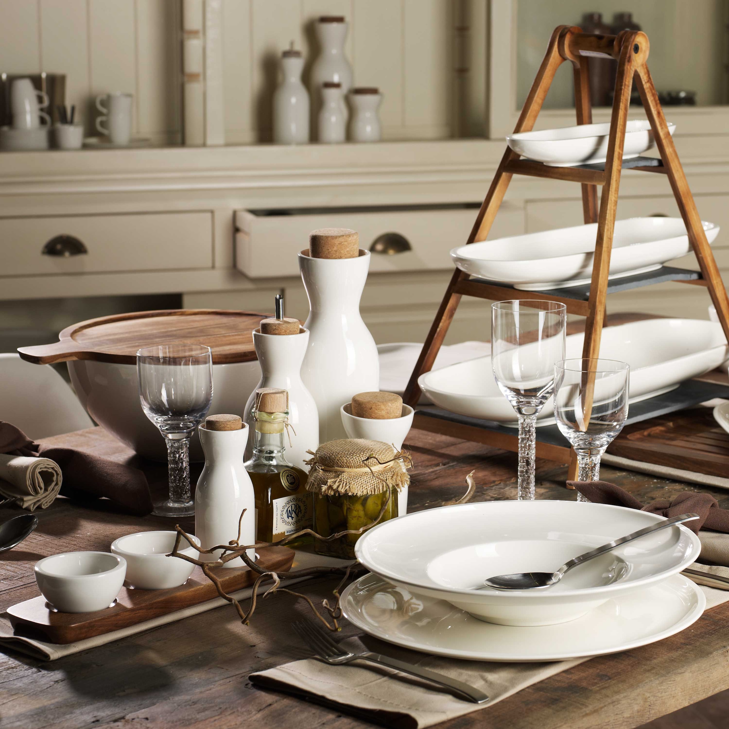 Villeroy & Boch Geschirr-Set »Artesano Original Tafelset« Premium Porzellan