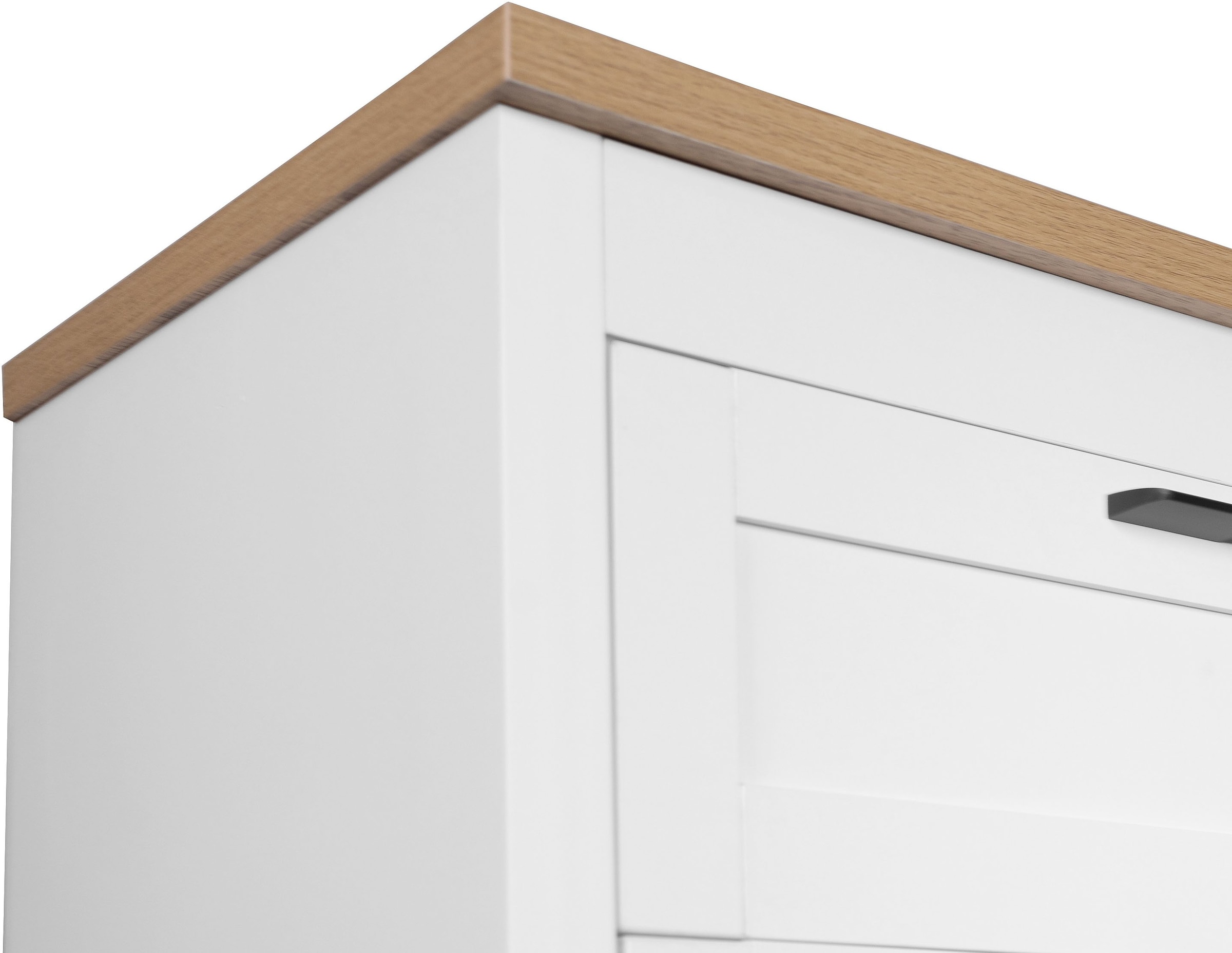 GOODproduct Schubkastenkommode »Büsum Schlafzimmer Schrank Wäscheschrank« Sideboard mit 4 Schubladen im Landhaus Design Bestseller