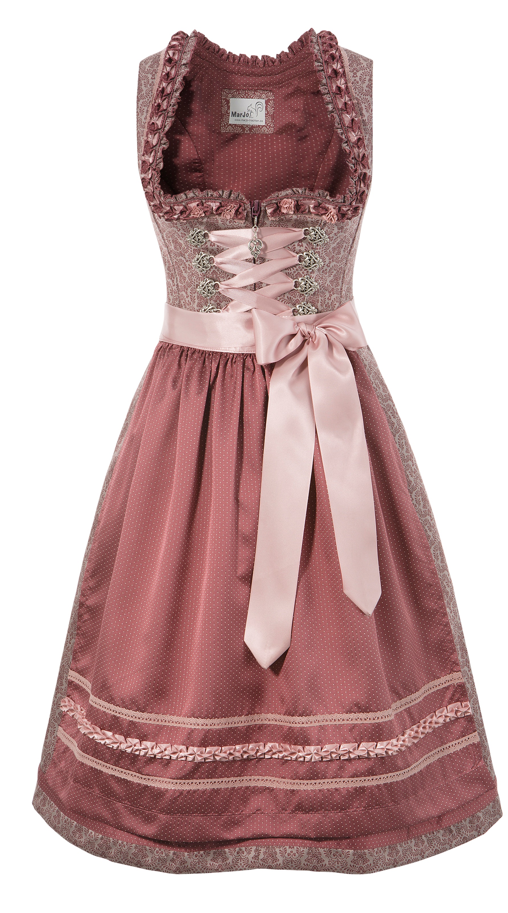 Image of MarJo Dirndl »Nola«, (2 tlg.), Damen, kurz mit schimmernder Schürze bei Ackermann Versand Schweiz