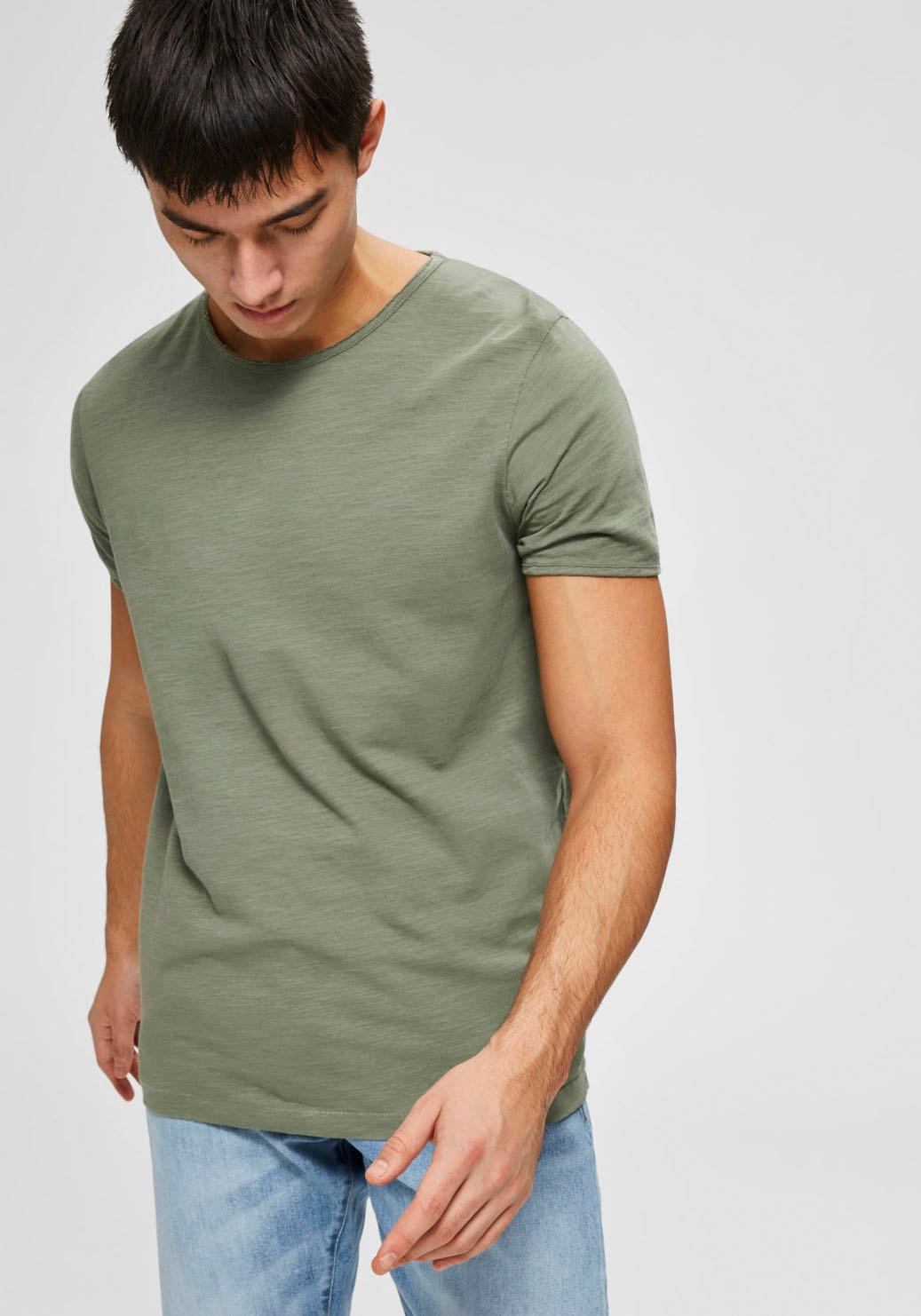 Image of SELECTED HOMME T-Shirt »MORGAN O-NECK TEE« bei Ackermann Versand Schweiz