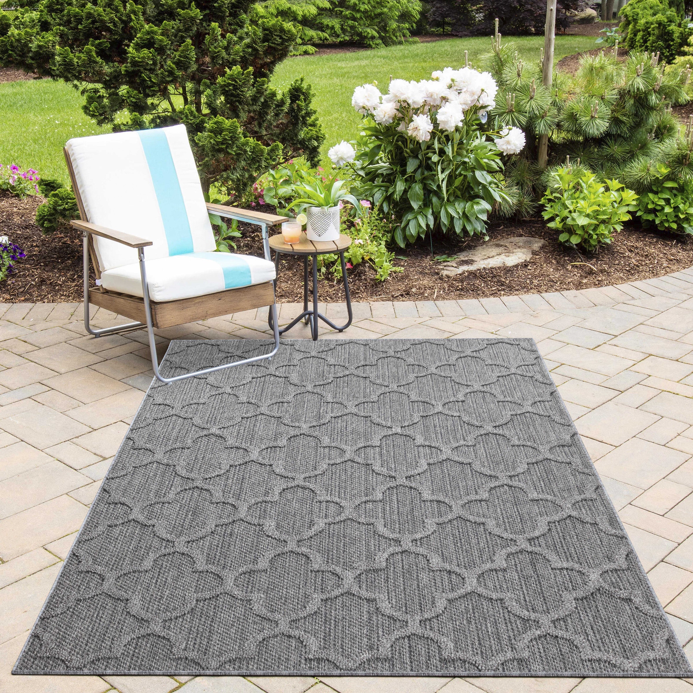 Image of Ayyildiz Teppiche Outdoorteppich "PATARA 4951" rechteckig 8 mm Höhe Läufer / Pflegeleicht / Strapazierfähig / In- und Outdoor geeignet