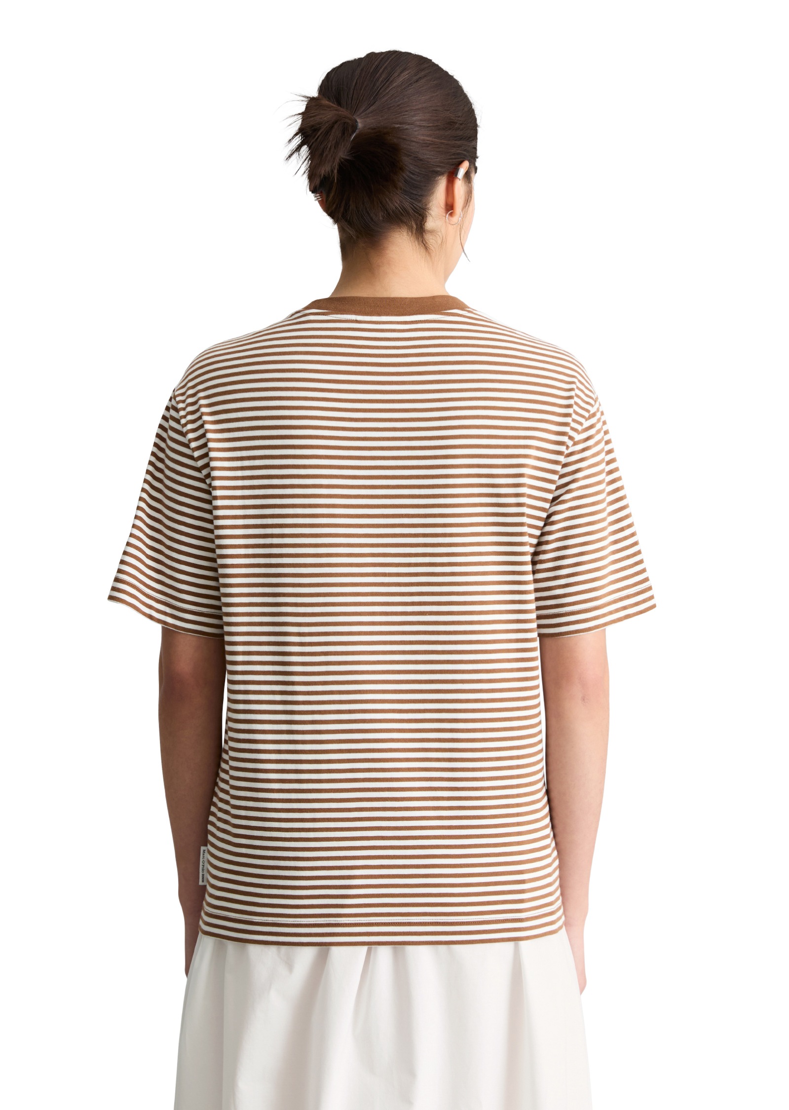 Marc O'Polo DENIM T-shirt Streifen-T-Shirt regular aus Organic Cotton