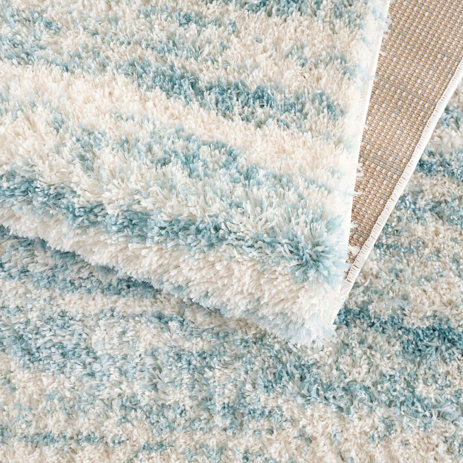 Carpet City Hochflor-Teppich »Pulpy 524«, rechteckig, 30 mm Höhe, besonders weich, Meliert, ideal für Wohnzimmer & Schlafzimmer