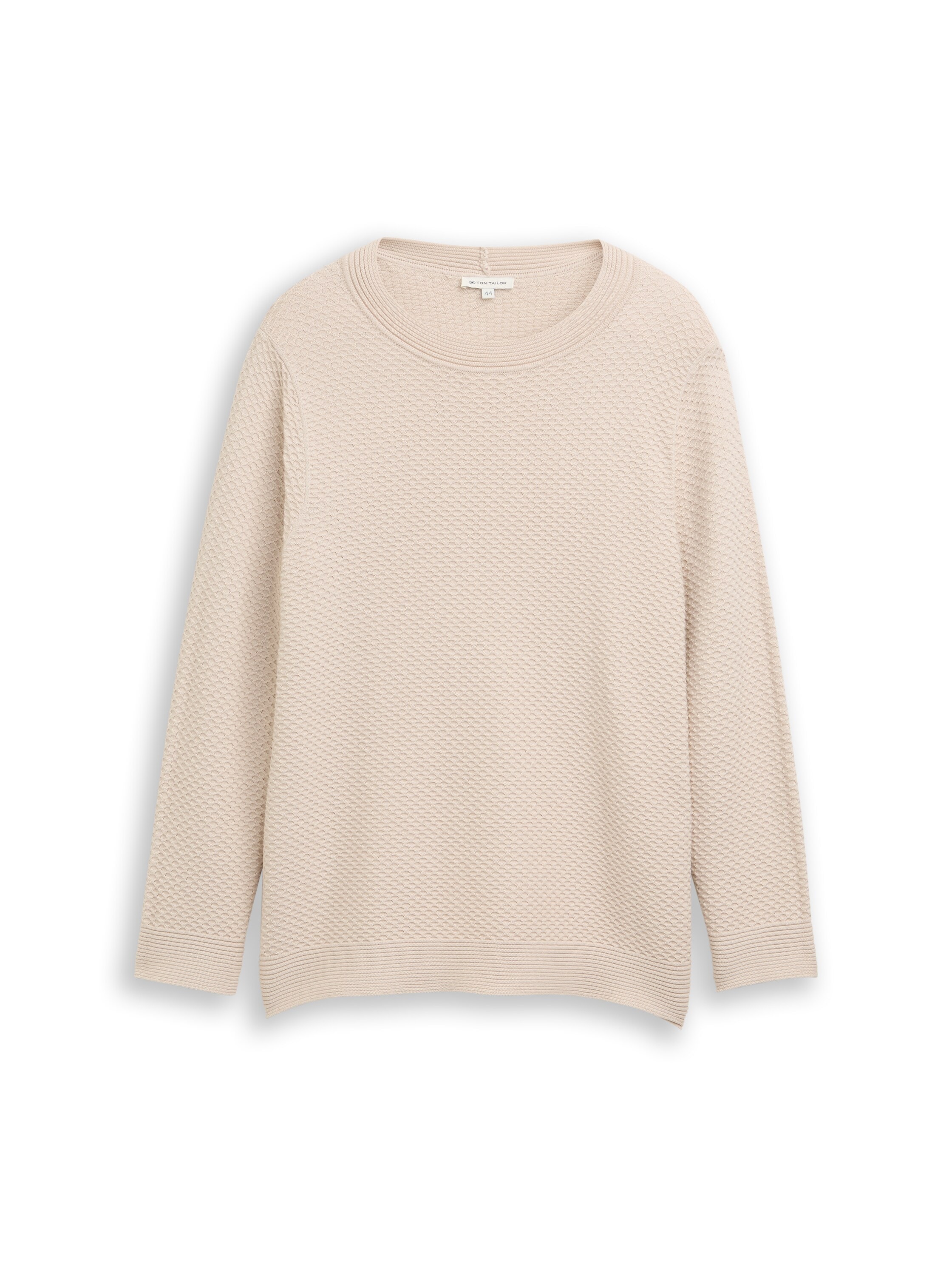 TOM TAILOR PLUS Strickpullover mit Struktur-Muster