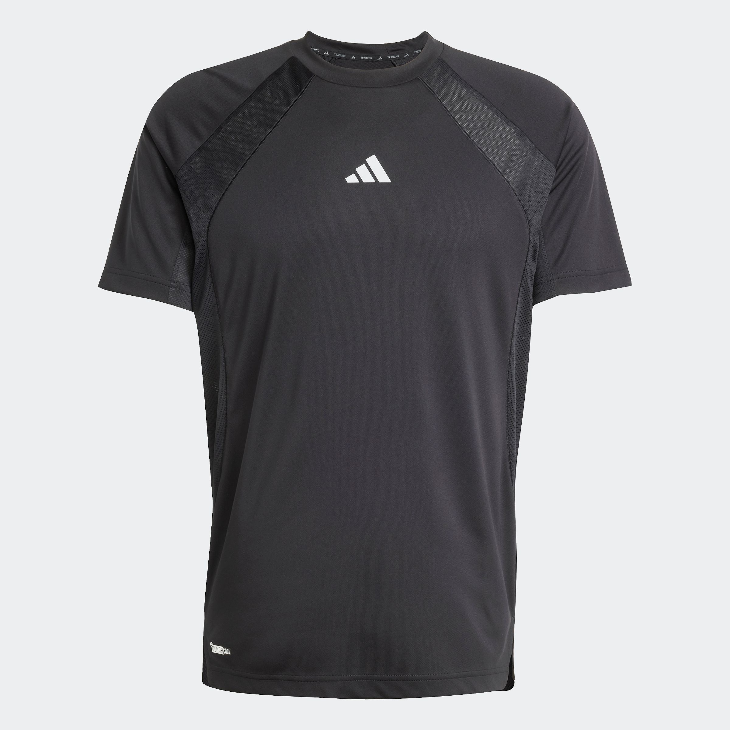 adidas Performance T-shirt »TECH APPAREL CLIMACOOL« mit glänzenden Details, aus leichter Popeline und luftigem Mesh