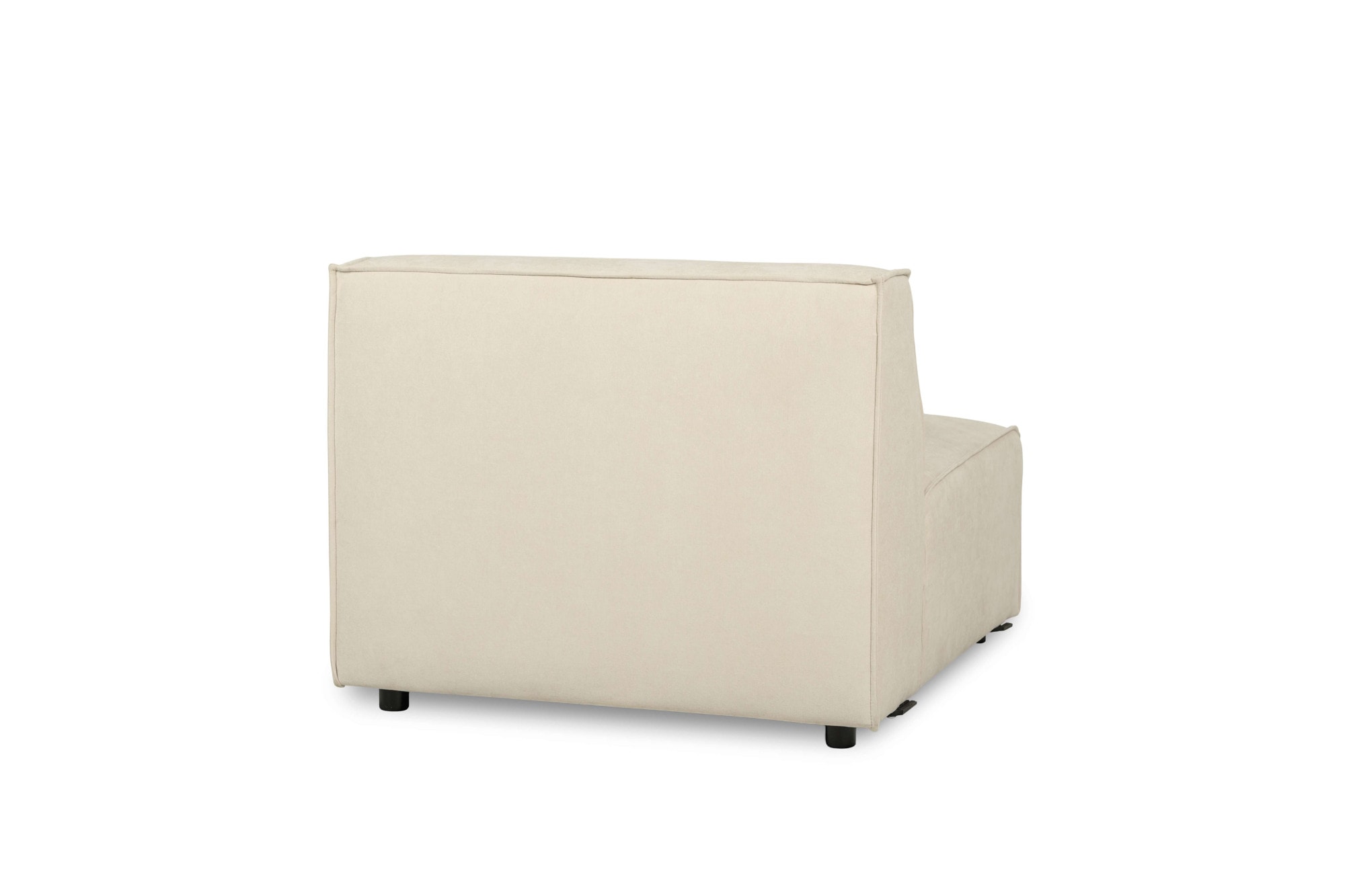 GOODproduct Sessel »Jorrena, extra weicher Chenille-Stoff« Armloser 1-Sitzer, 3 Komfortstufen, 90x105 cm, mit Wellenunterfederung