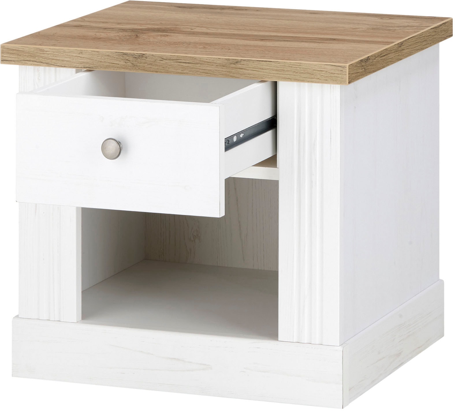 GOODproduct Schlafzimmer-Set »Westminster« beinhaltet 1 Bett, Kleiderschrank 3-türig und 2 Nachtkommoden