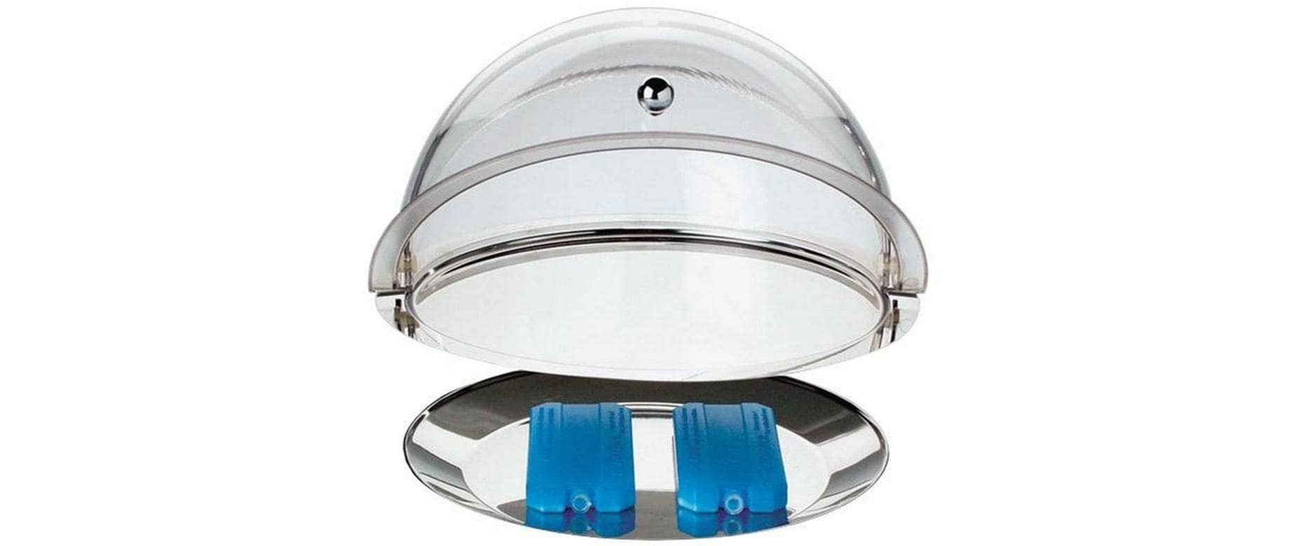 Image of APS Servierplatte "Thermo-Set" einfache Handhabung und dezentes Design, 6 Stunden Kühlzeit, Ø 38 cm