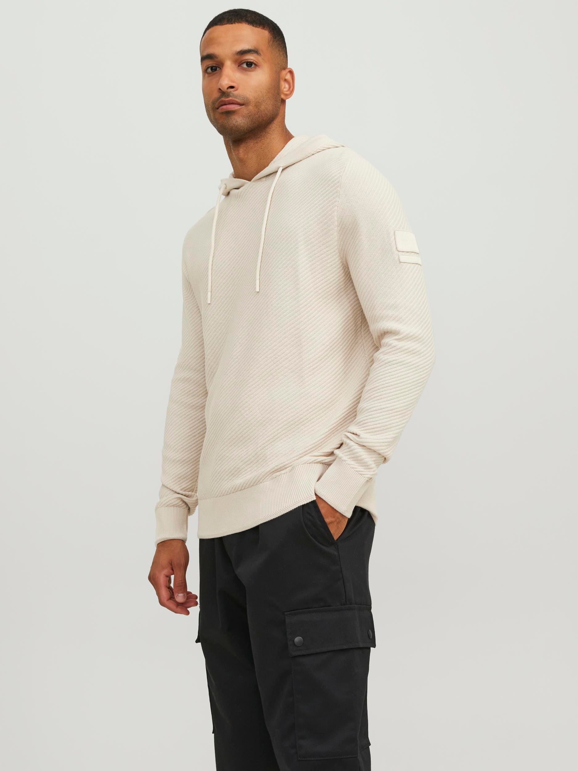 Jack & Jones Kapuzenpullover »JCOCLASSIC TWILL KNIT HOOD SN«