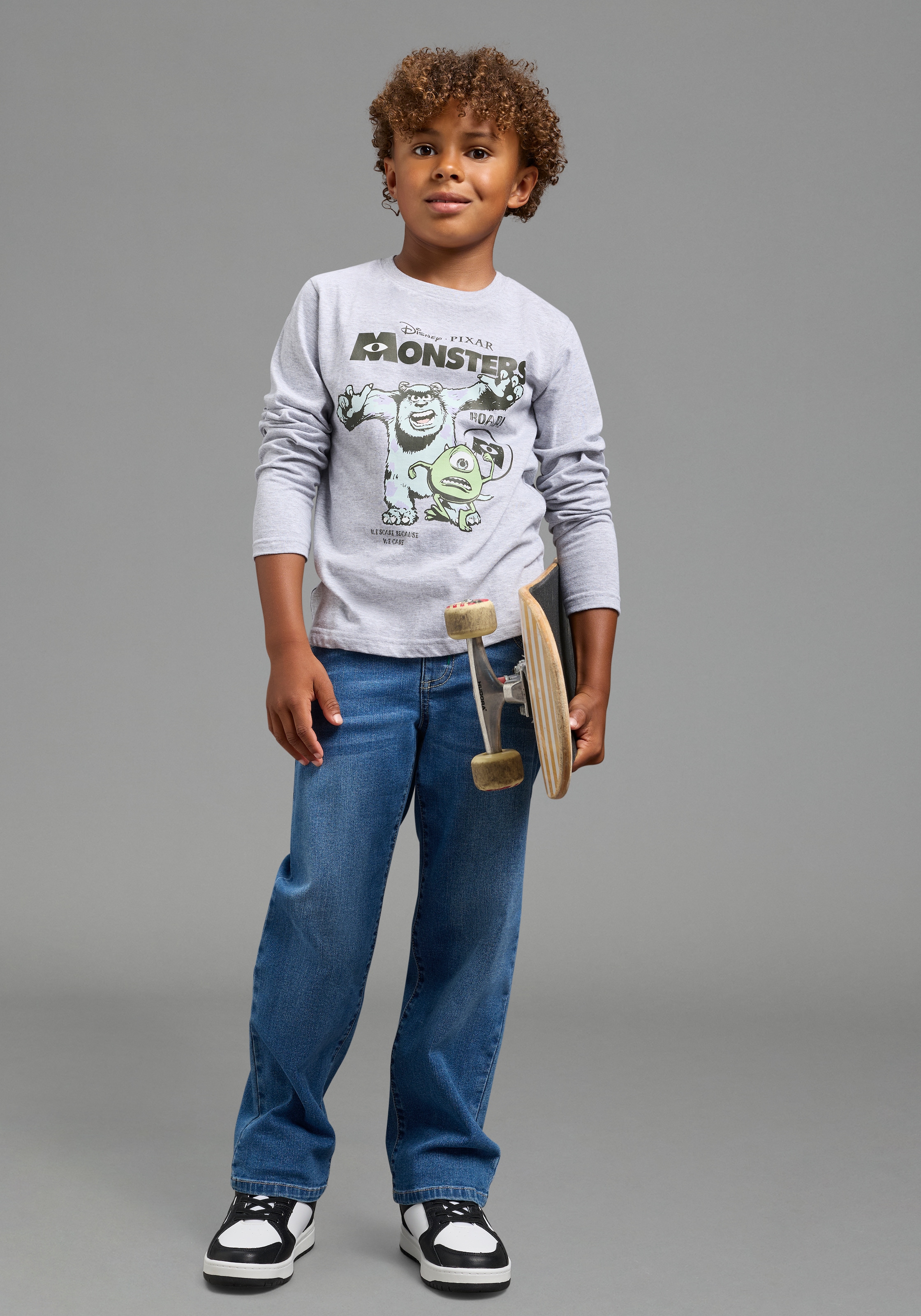 KIDSWORLD Langarmshirt »MONSTERS Shirt, Disney« Disney-Shirt, Basic-Passform, Langarm, mit modischem Druck