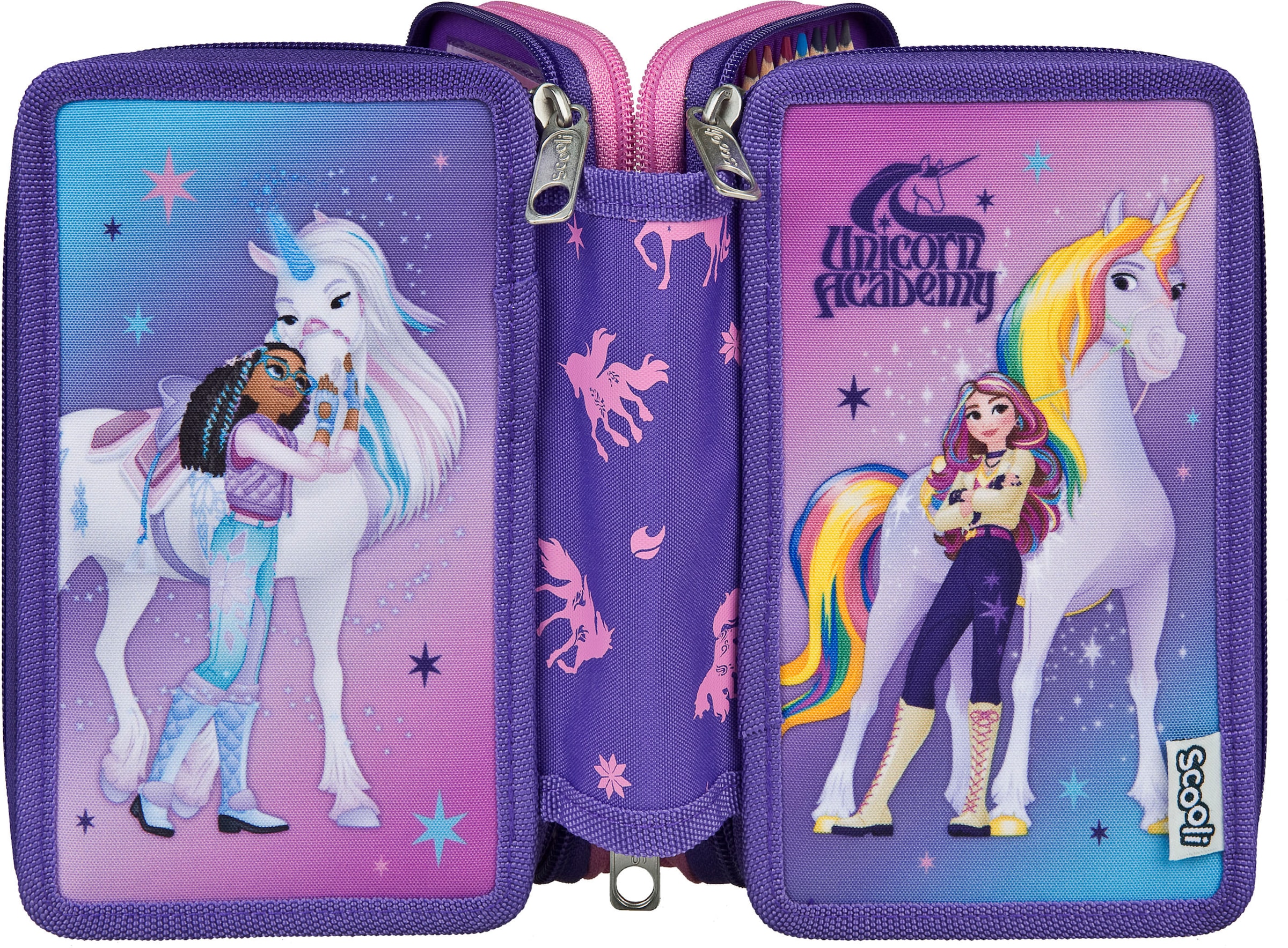 Scooli Trousse à crayons »Tripledecker«