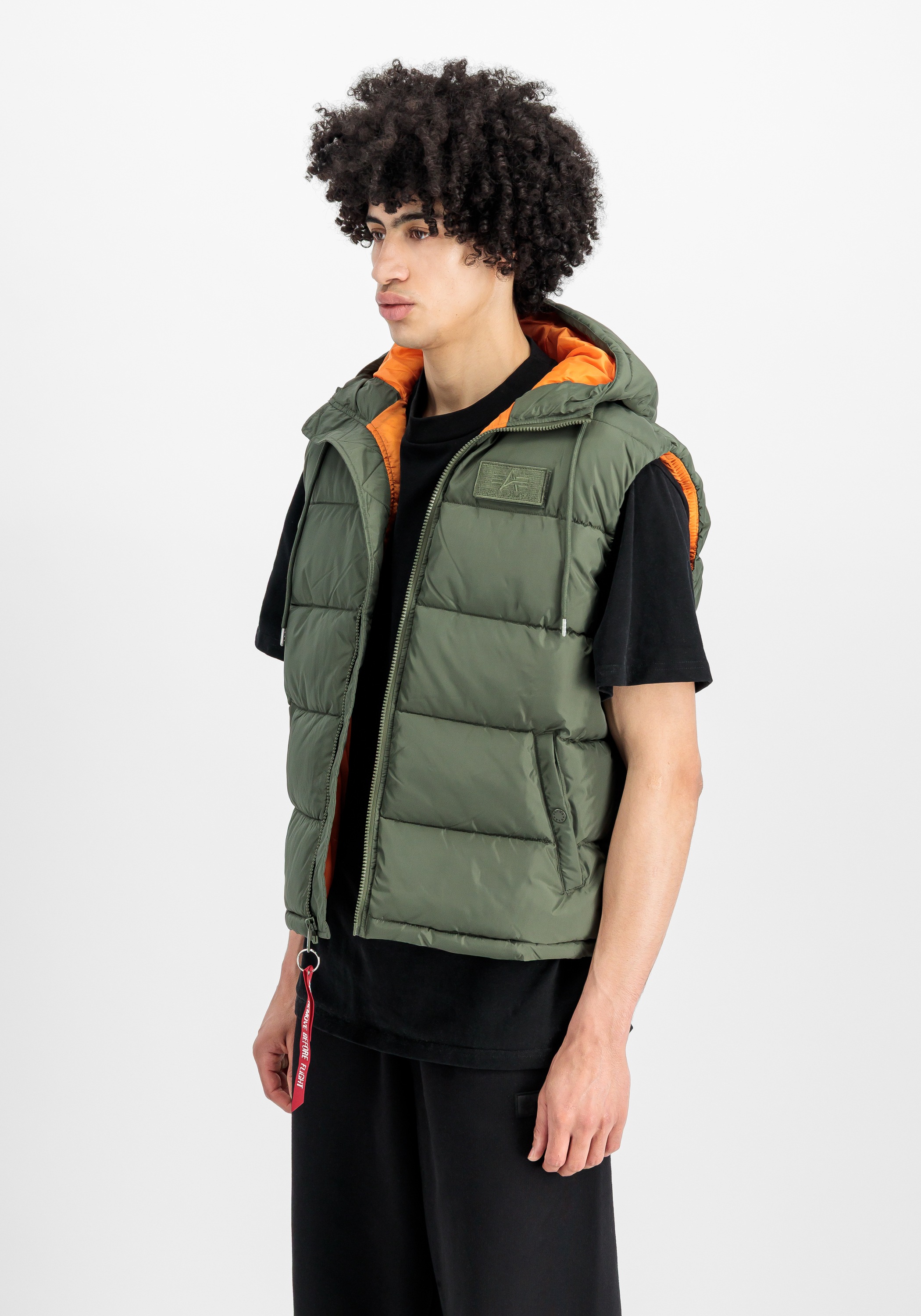 Alpha Industries Blouson »Hooded Puffer Vest FD«
