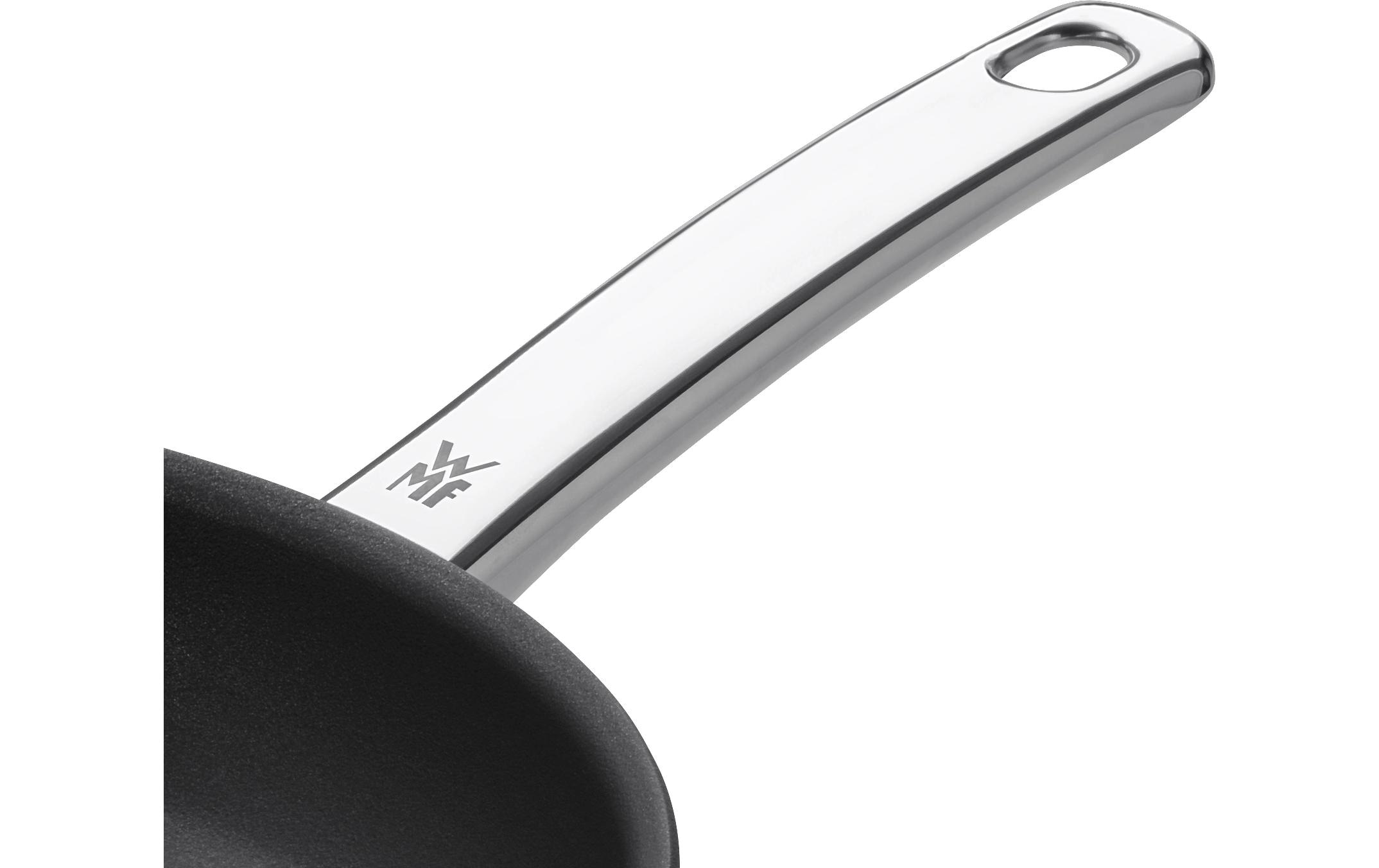 WMF Poêle à frire »Devil A Profi, 2-teilig, 28 cm« Edelstahl 18/10 2 tlg. Zweiteiliges Bratpfannen-Set aus hochwertigem Edelstahl
