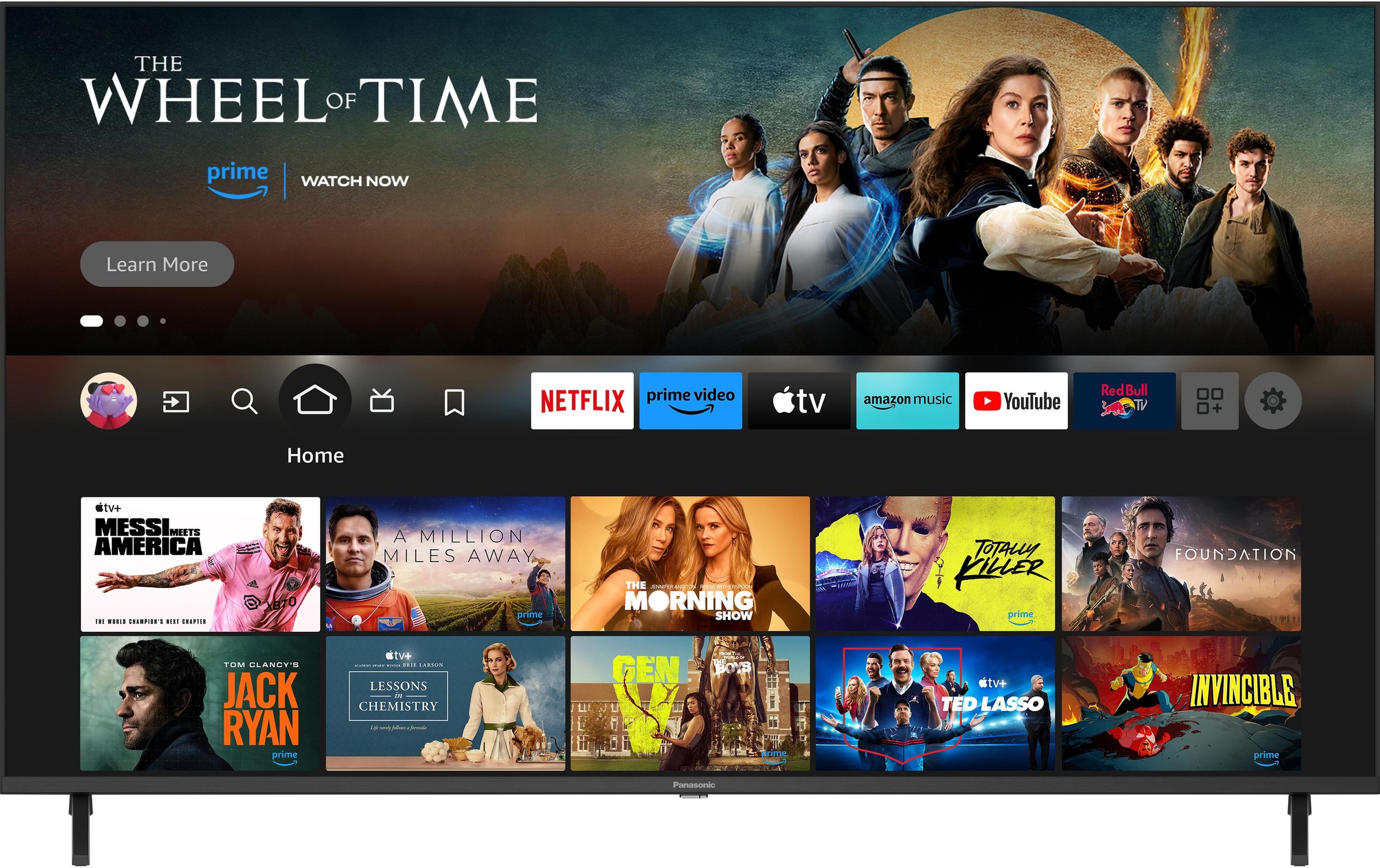 Panasonic LED-Fernseher »TV-65W90AEG 65 3840 x 2160 (Ultra HD 4K), LED-LCD«, 4K Ultra HD