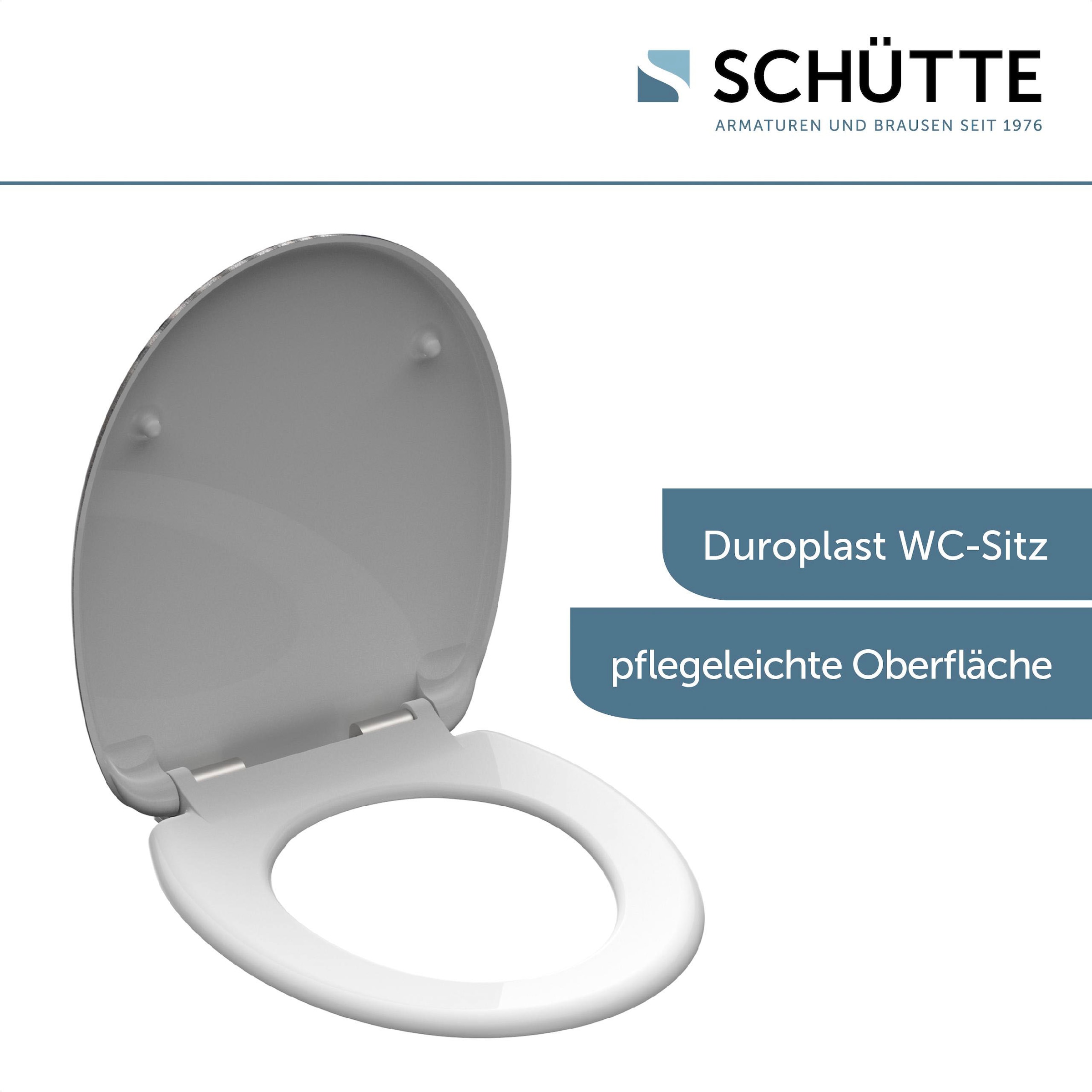 Schütte WC-Sitz »Yin & Yang« Duroplast, mit Absenkautomatik