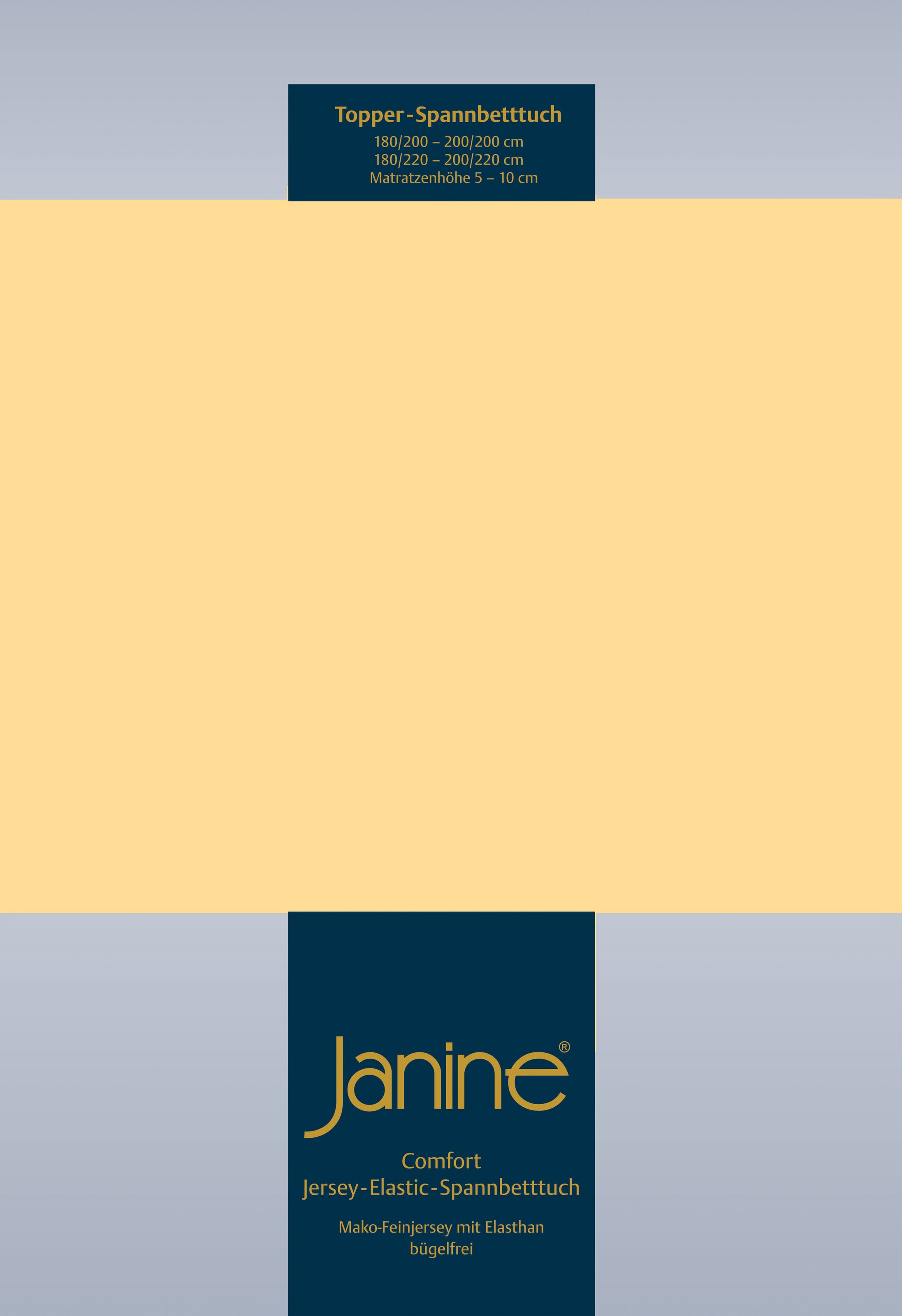 Janine Spannbettlaken "TOPPER 5001" mit Rundumgummizug