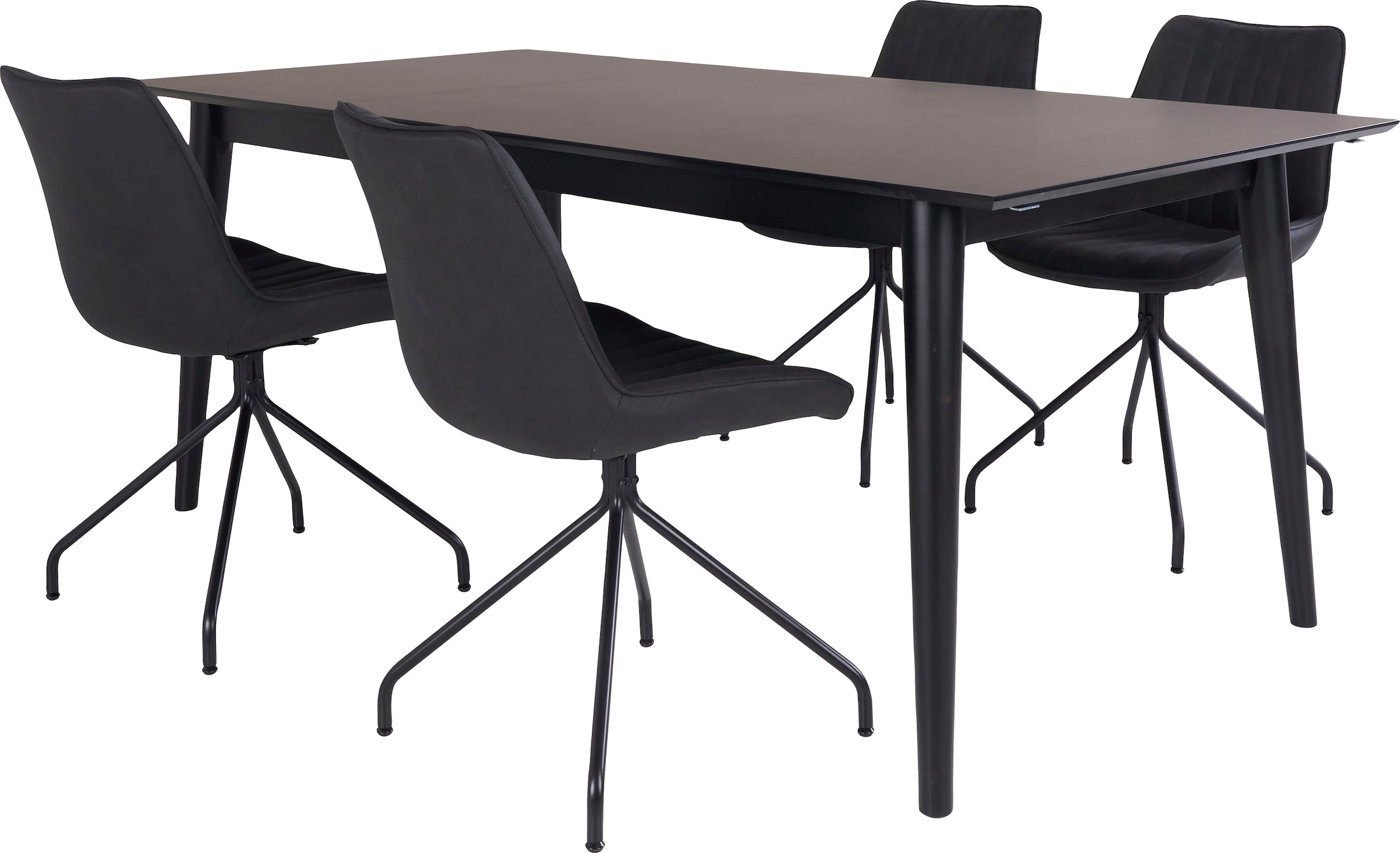 günstig Essgruppe Tisch mit (Set, 5 tlg.), Homexperts »Odense«, kaufen ausziehbarem