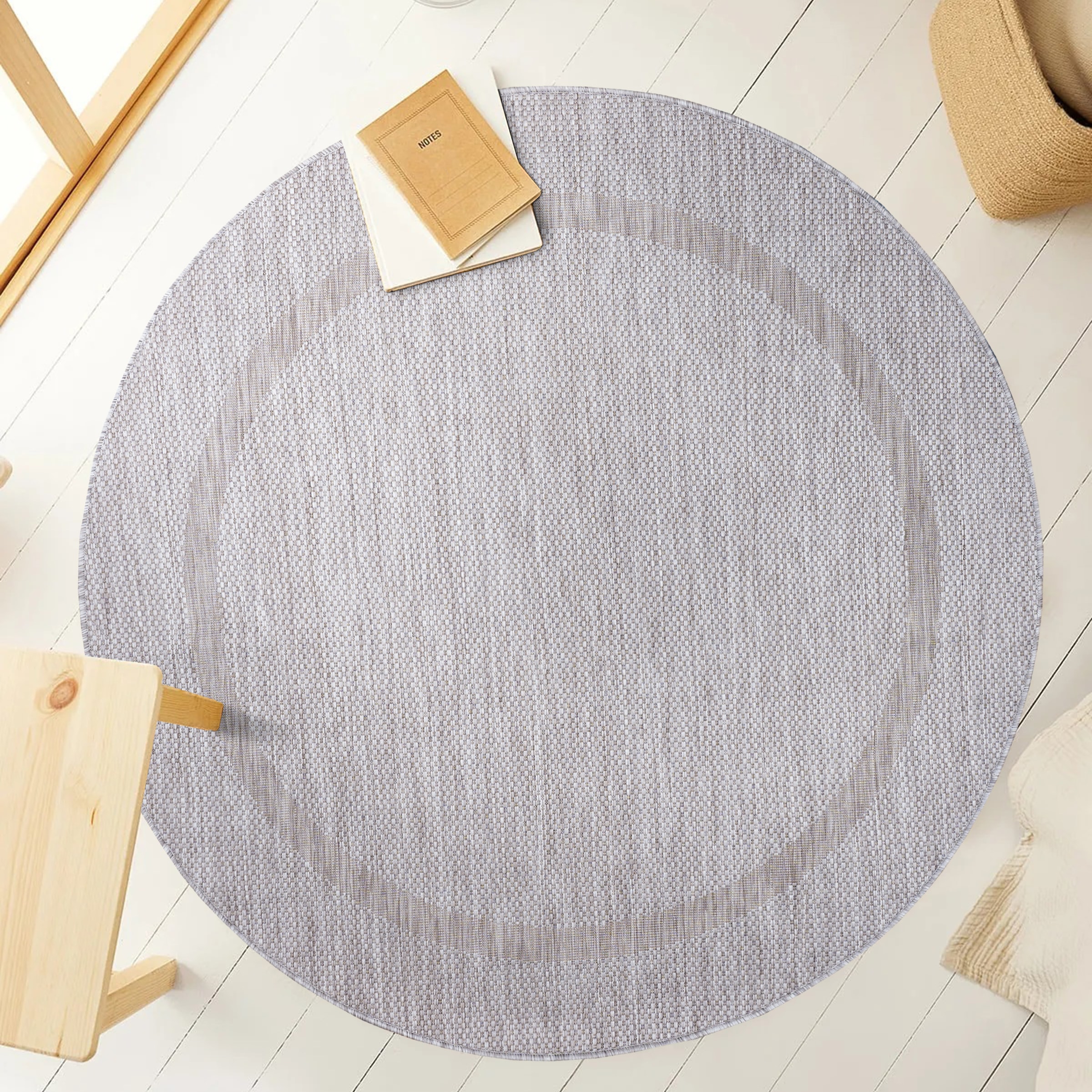 Image of Ayyildiz Teppiche Outdoorteppich "RELAX 4311" rund 5 mm Höhe pflegeleicht, robust, In- und Outdoor geeignet, grosse Farbauswahl