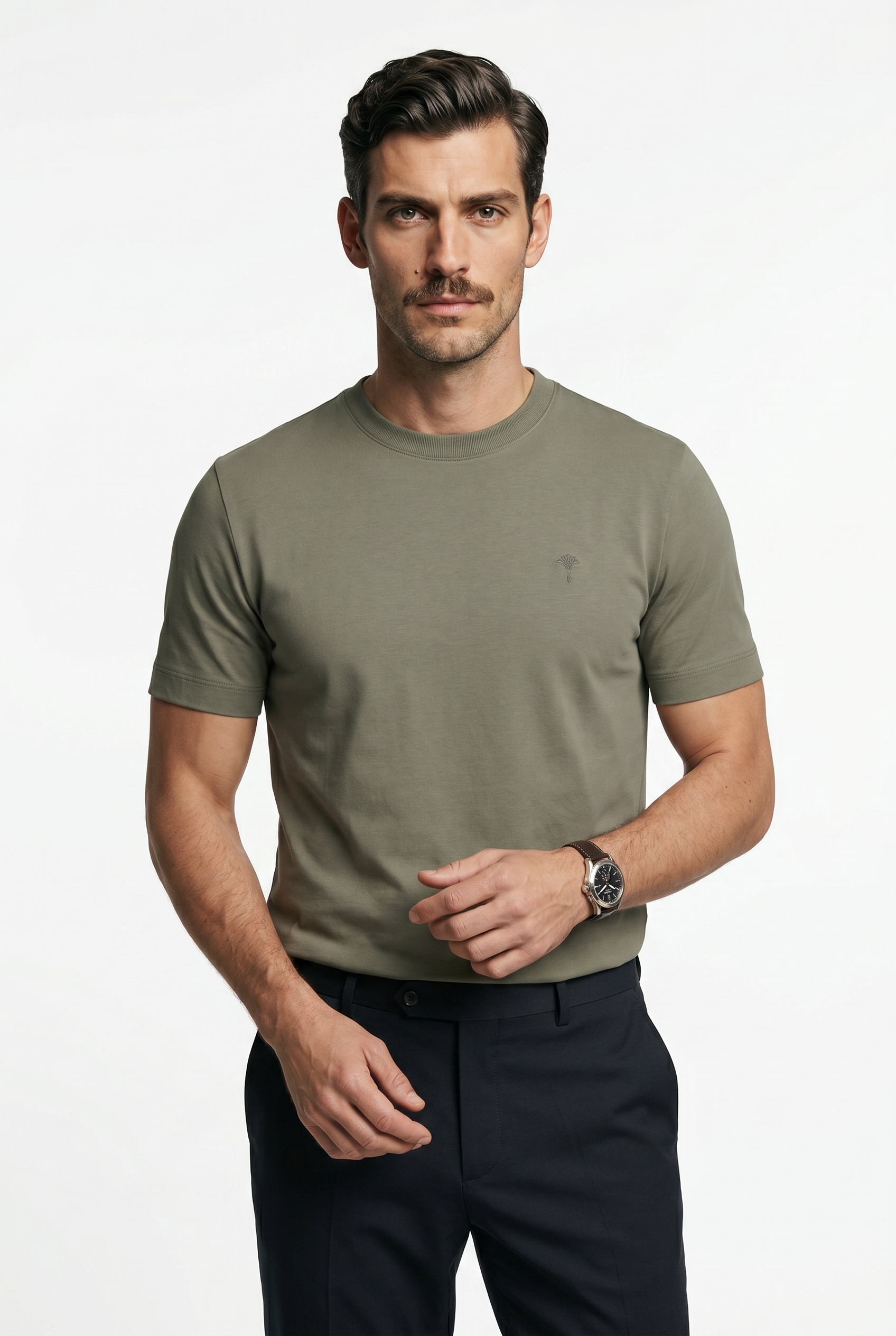 Image of JOOP T-Shirt "Priamo" mit Rundhals, Baumwolle