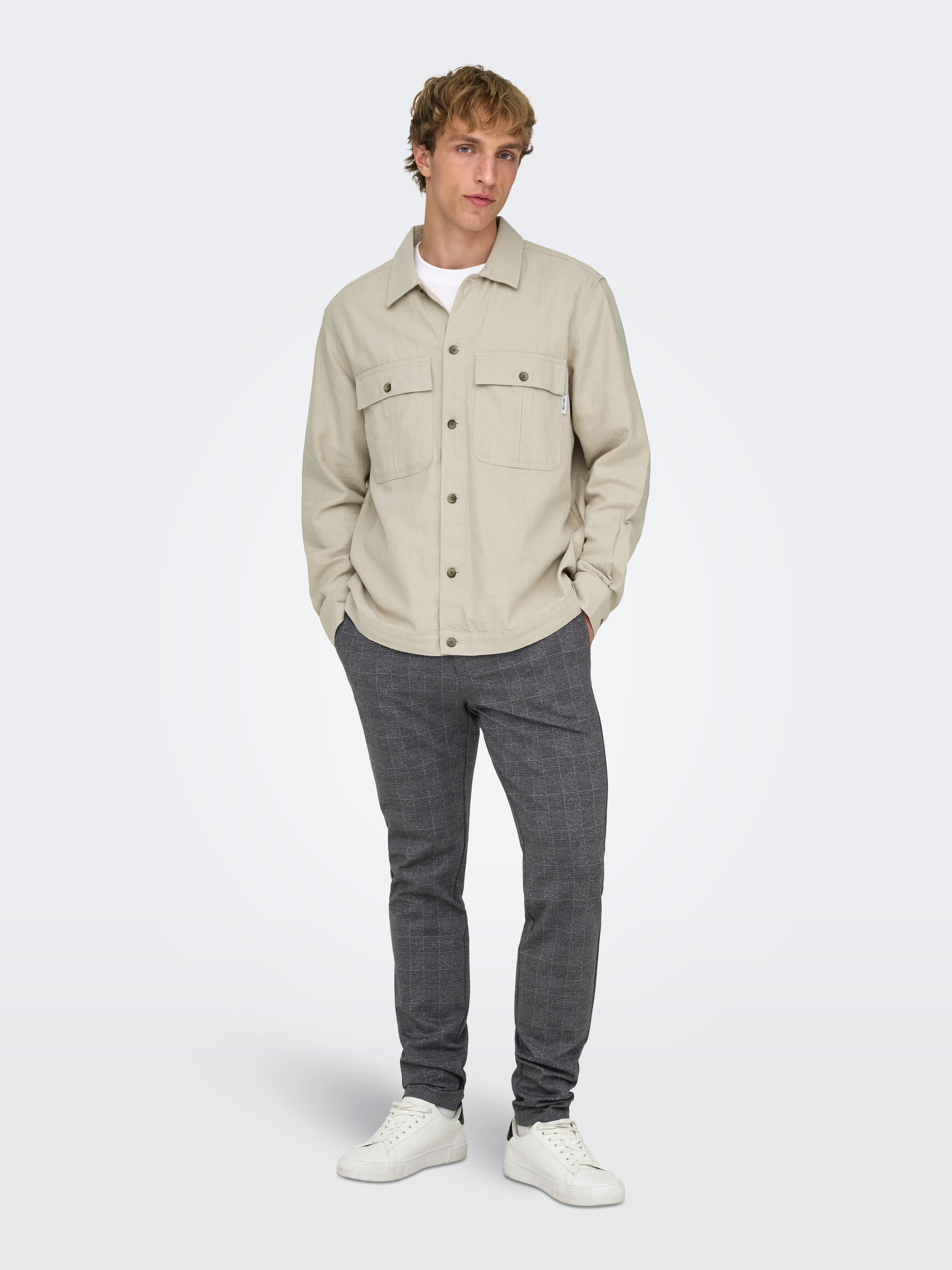 ONLY & SONS Chinos »ONSMARK SLIM CHECK PANTS 9887 NOOS«