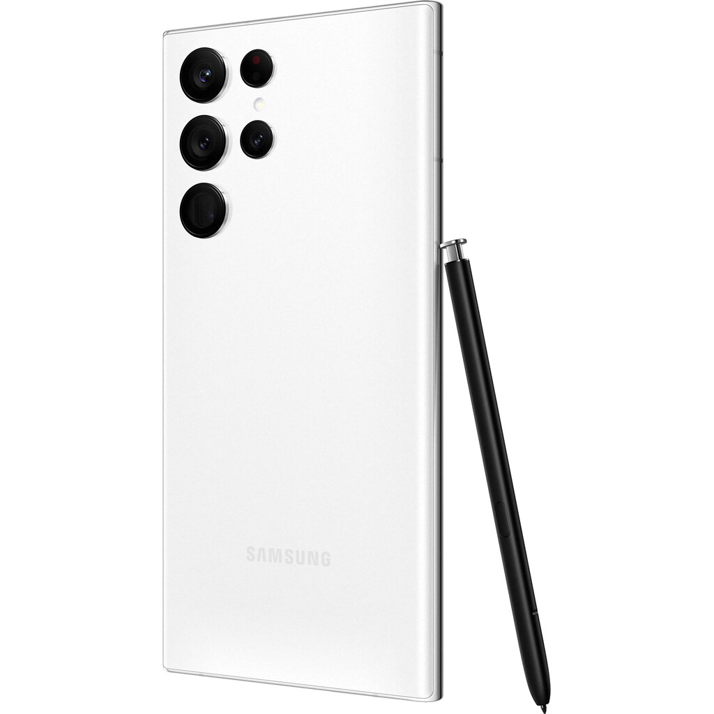 Samsung Smartphone »Galaxy S22 Ultra«, Phantom White, 17,3 cm/6,8 Zoll, 256 GB Speicherplatz, 108 MP Kamera