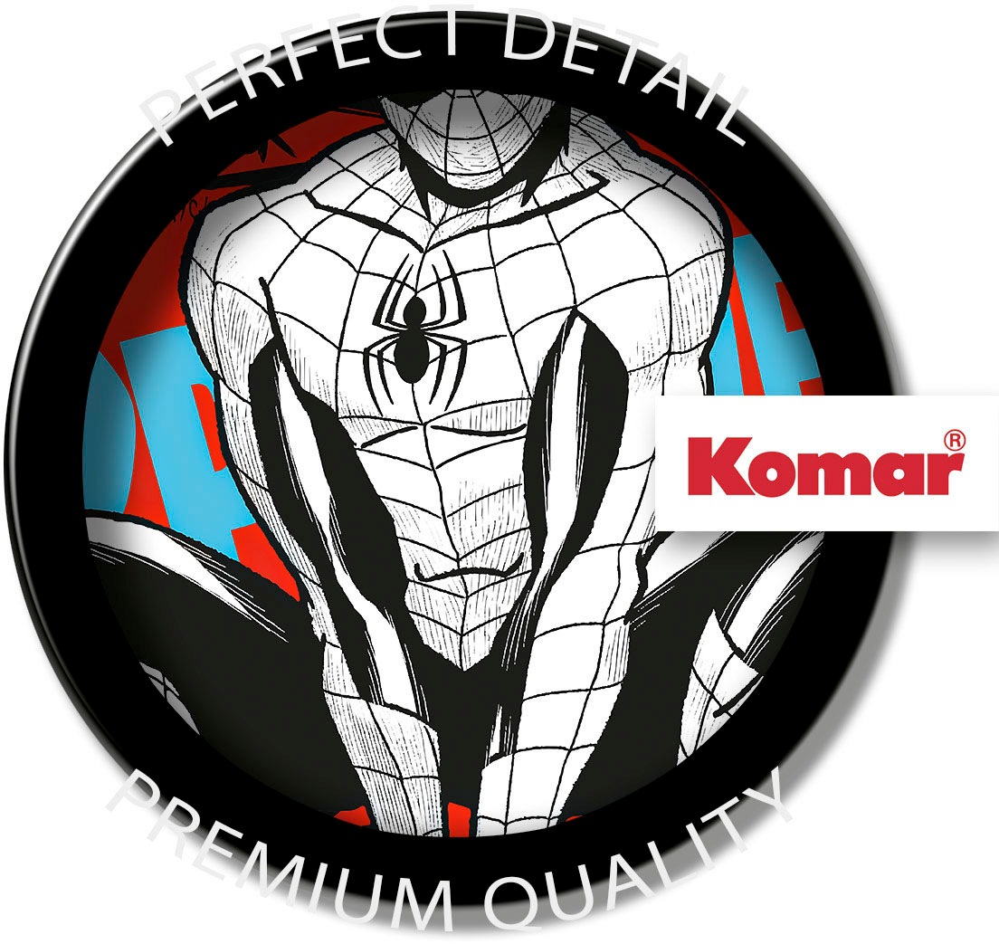 Komar Leinwandbild »Spider-Man Protector of NYC - Grösse 40 x 60 cm«, Disney, (1 St., 40 x 60 cm (Breite x Höhe), Keilrahmenbild mit Echtholzrahmen, Kinderzimmer