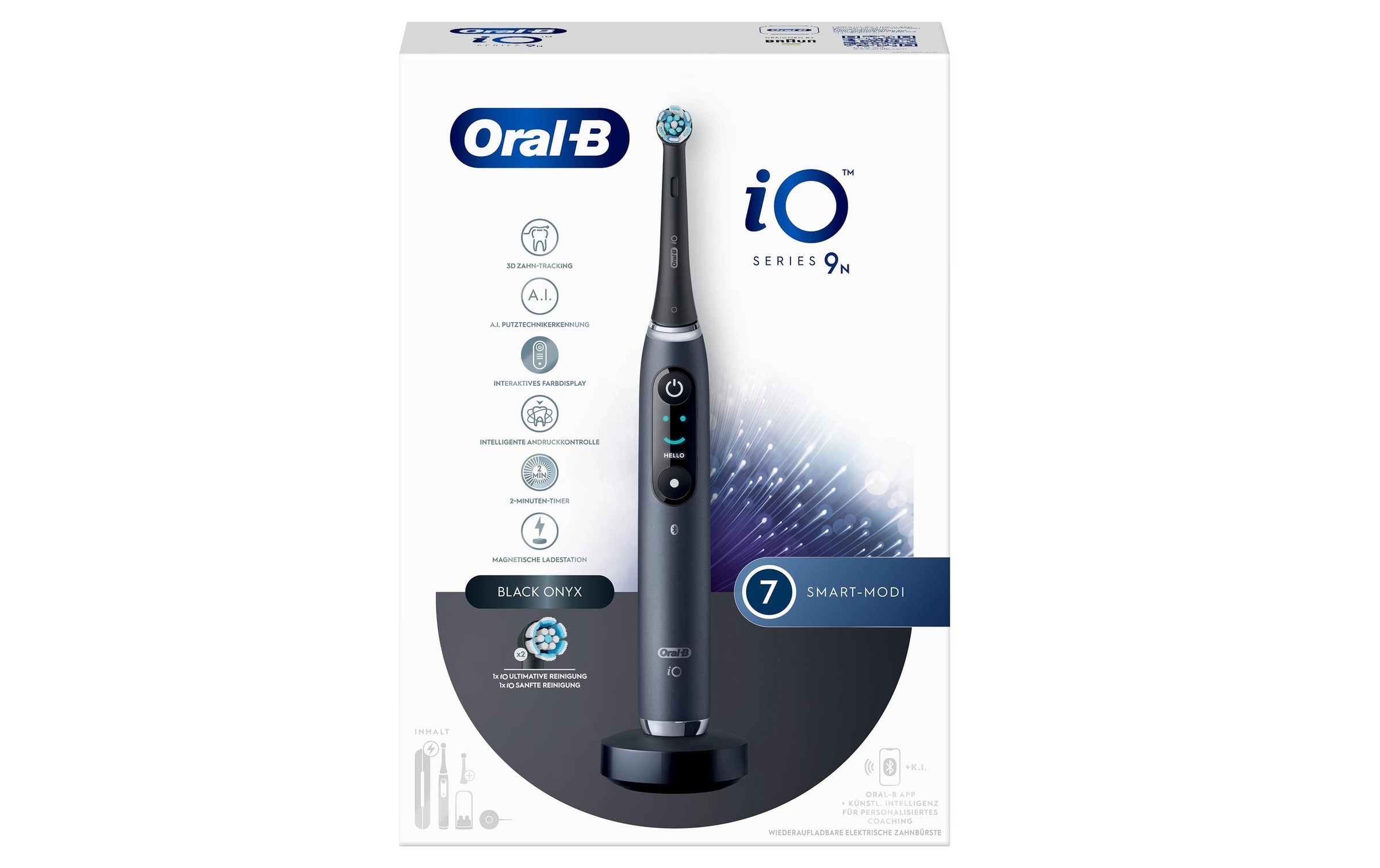 Oral-B Elektrische Zahnbürste »iO Series 9N Black Onyx«