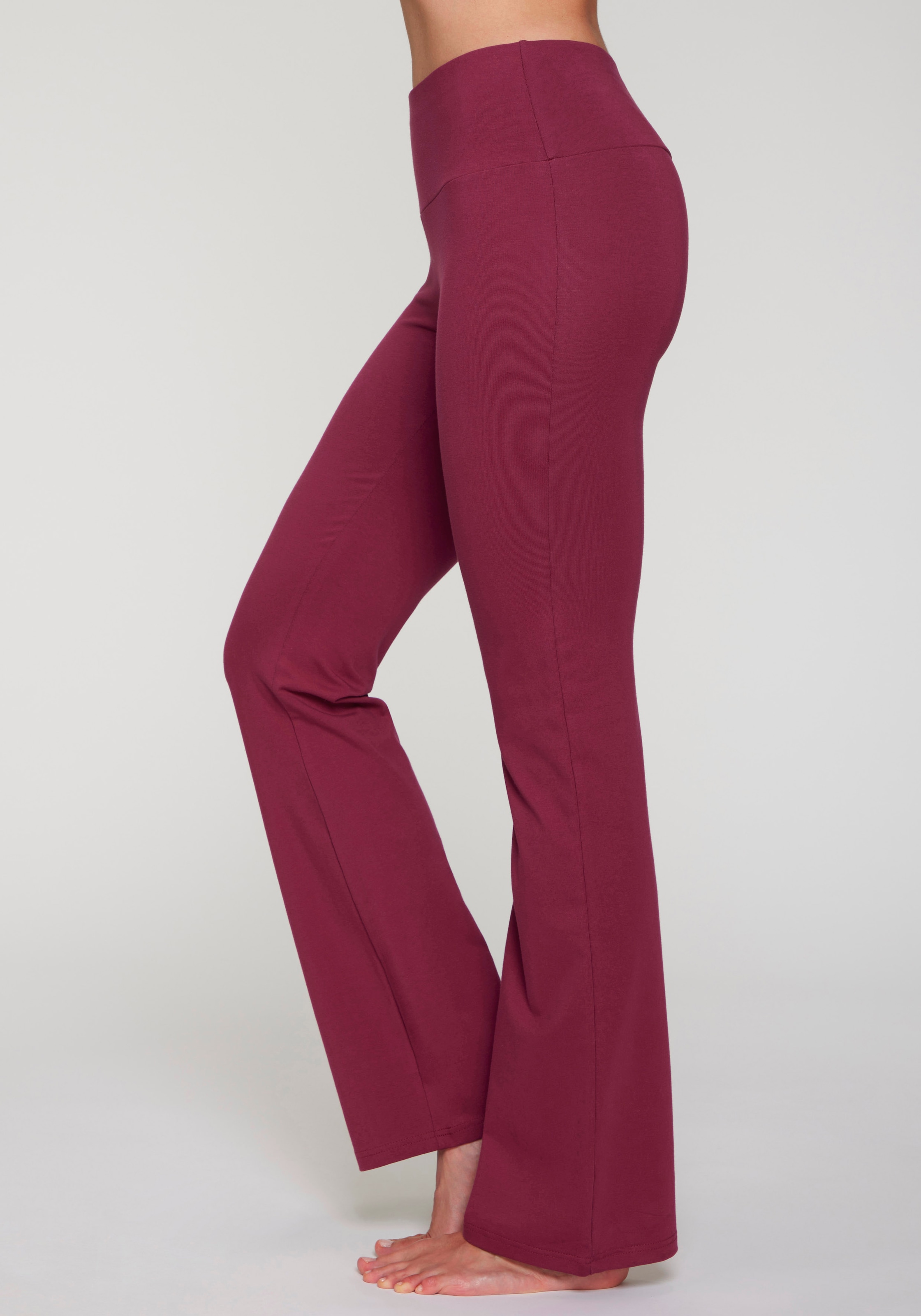 LASCANA ACTIVE Jazzpants, mit breitem Bündchen