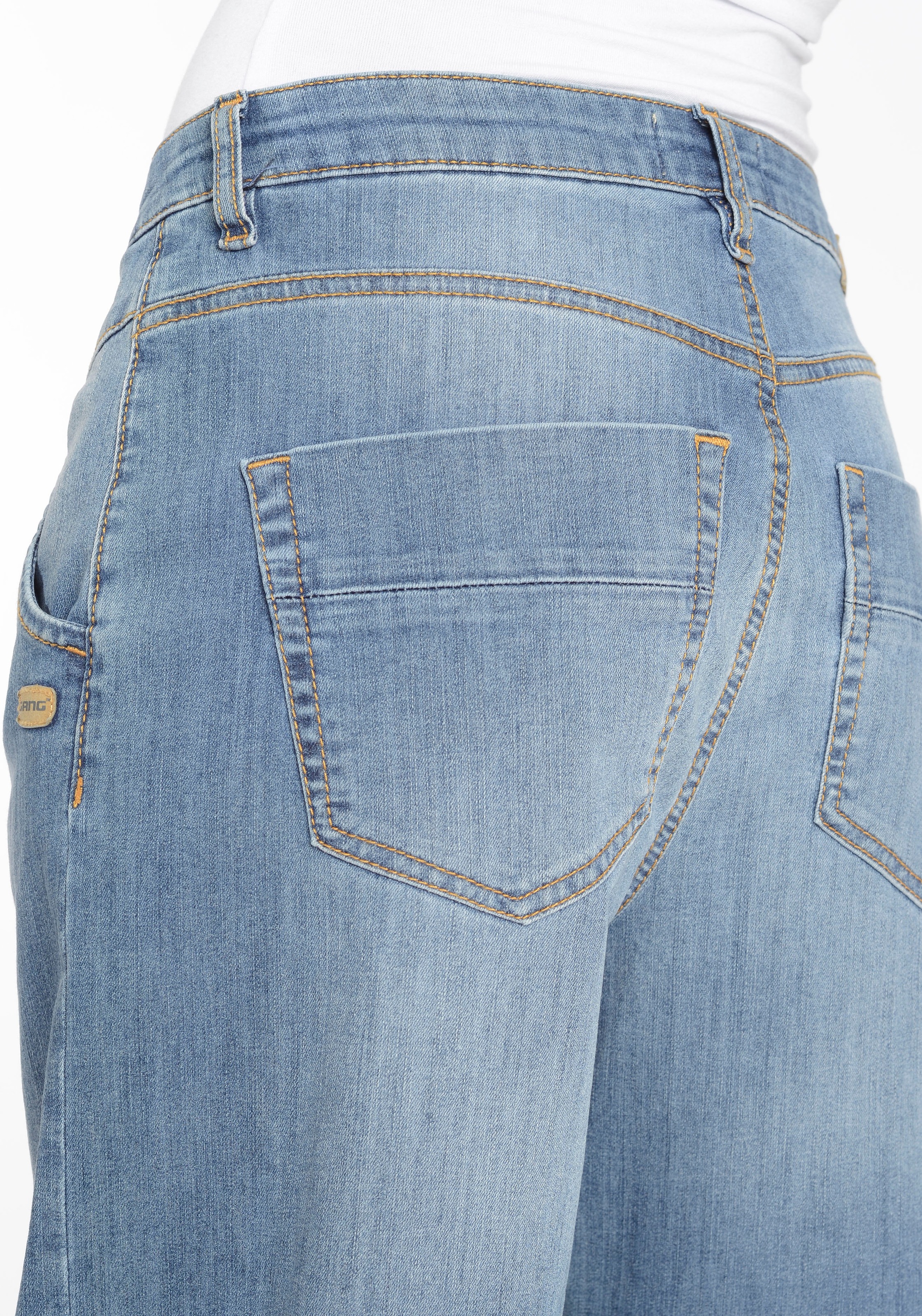 Waschung Ballon Jeans »94SILVIA«, Bequeme ♕ Used cooler GANG versandkostenfrei kaufen Fit in