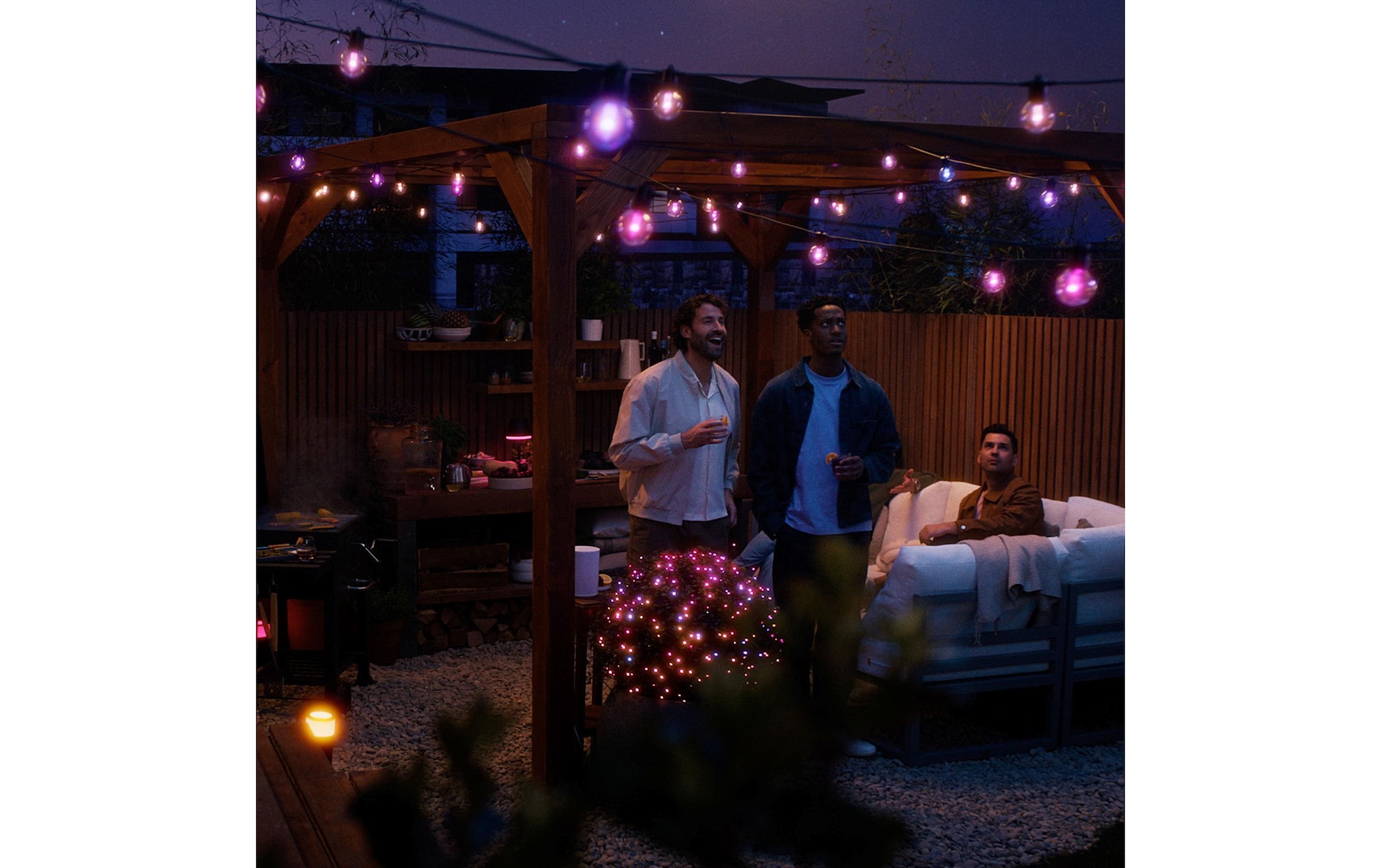Philips Hue Guirlande lumineuse LED »Festavia Globe Outdoor 14 m CH«