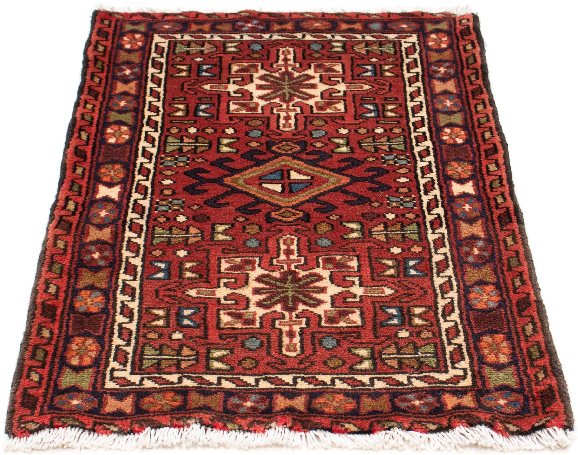 Image of morgenland Orientteppich »Perser - Nomadic - 105 x 70 cm - braun«, rechteckig, 10 mm Höhe, Wohnzimmer, Handgeknüpft, Einzelstück mit Zertifikat bei Ackermann Versand Schweiz