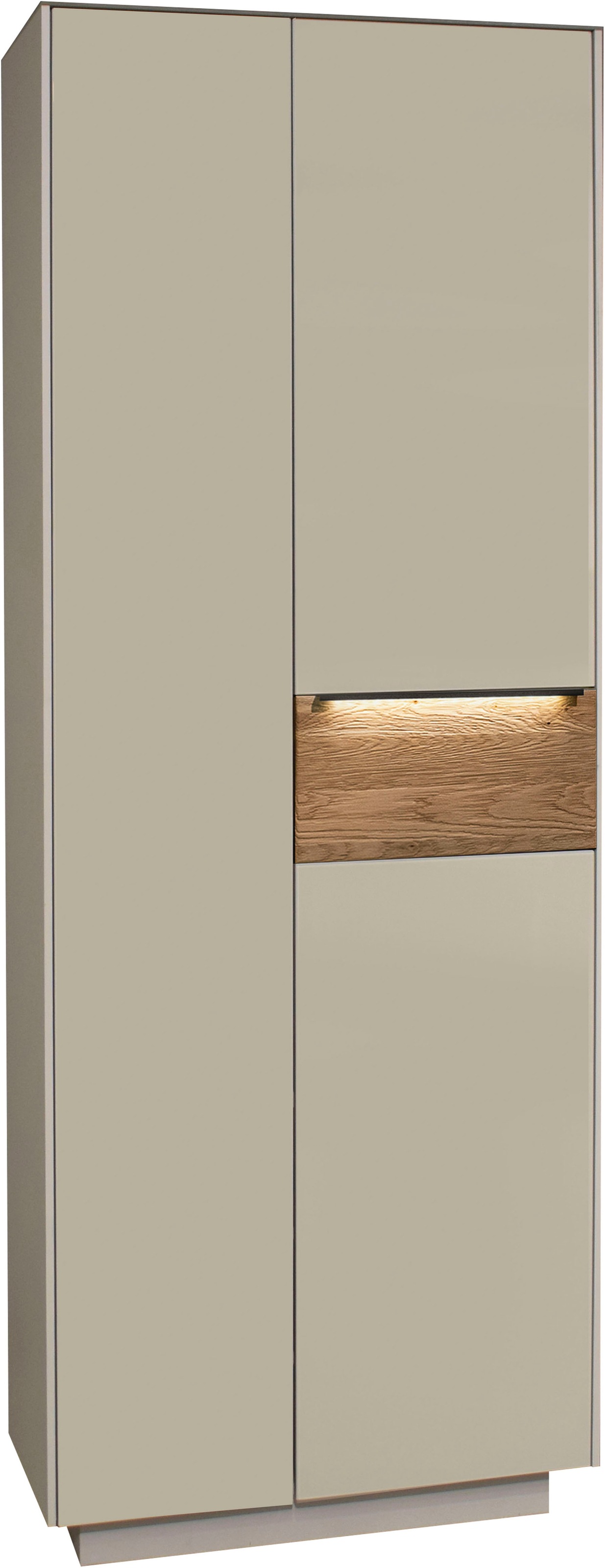 Image of Mäusbacher Garderobenschrank "Nova Garderobe" Garderobenschrank inkl. Griffbeleuchtung BHT 72x194x32 cm