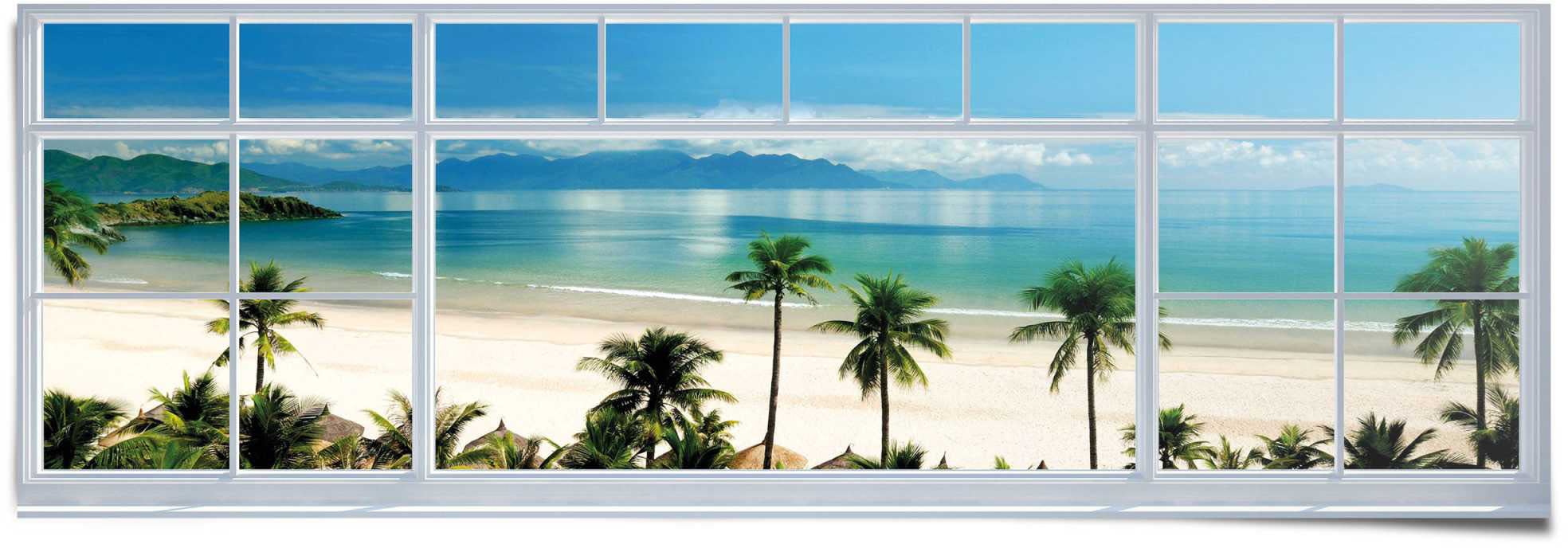 Image of Reinders Poster "Zimmer mit Meerblick" 1 Stk. tlg.