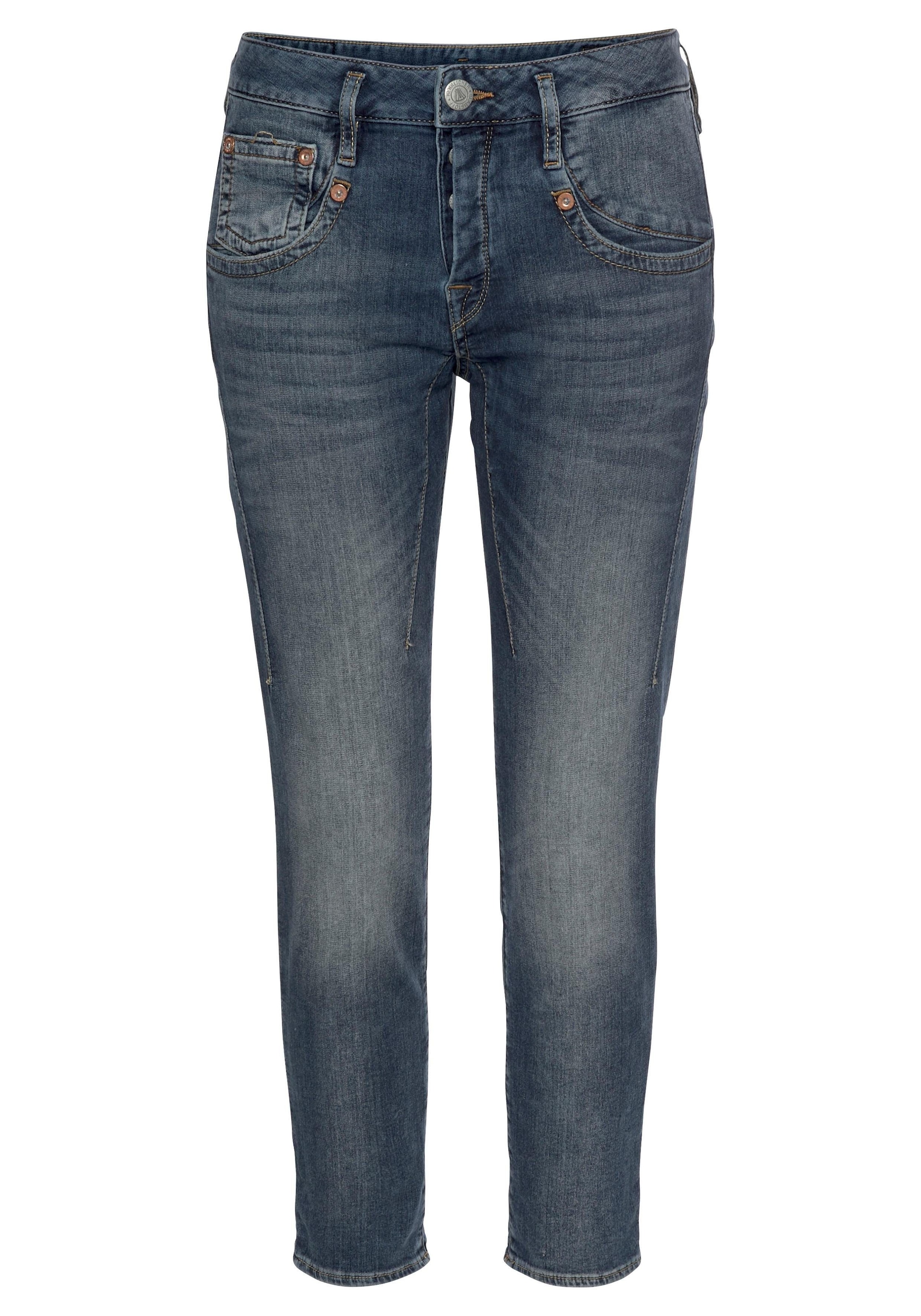 ♕ Herrlicher Boyfriend-Jeans versandkostenfrei Powerstretch bestellen »SHYRA Waist CROPPED«, High