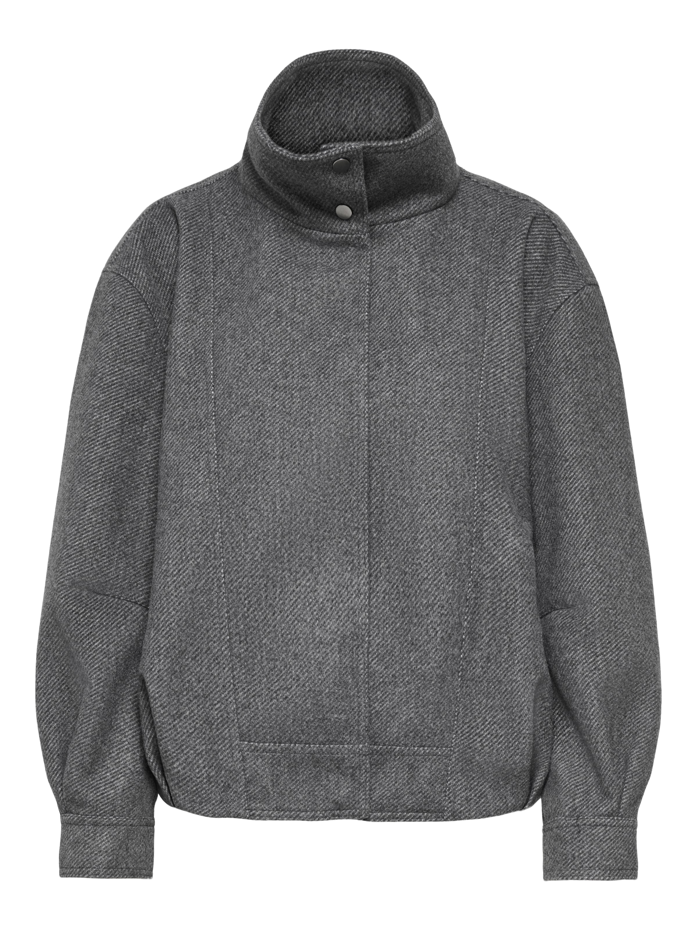 ONLY CARMAKOMA Bomberjacke »CARASTA HIGH COLLAR BOMBER JACKET OTW« Kunstfaser