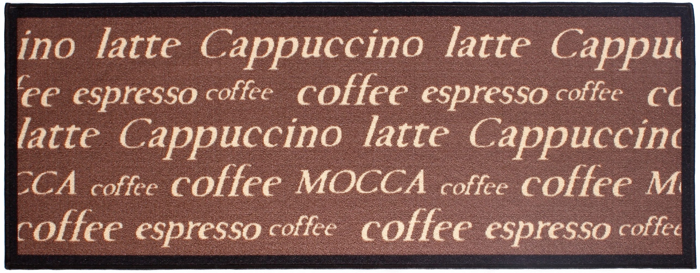 Image of Andiamo Küchenläufer »Mocca«, rechteckig, 5 mm Höhe, mit Schriftzug, Küche bei Ackermann Versand Schweiz