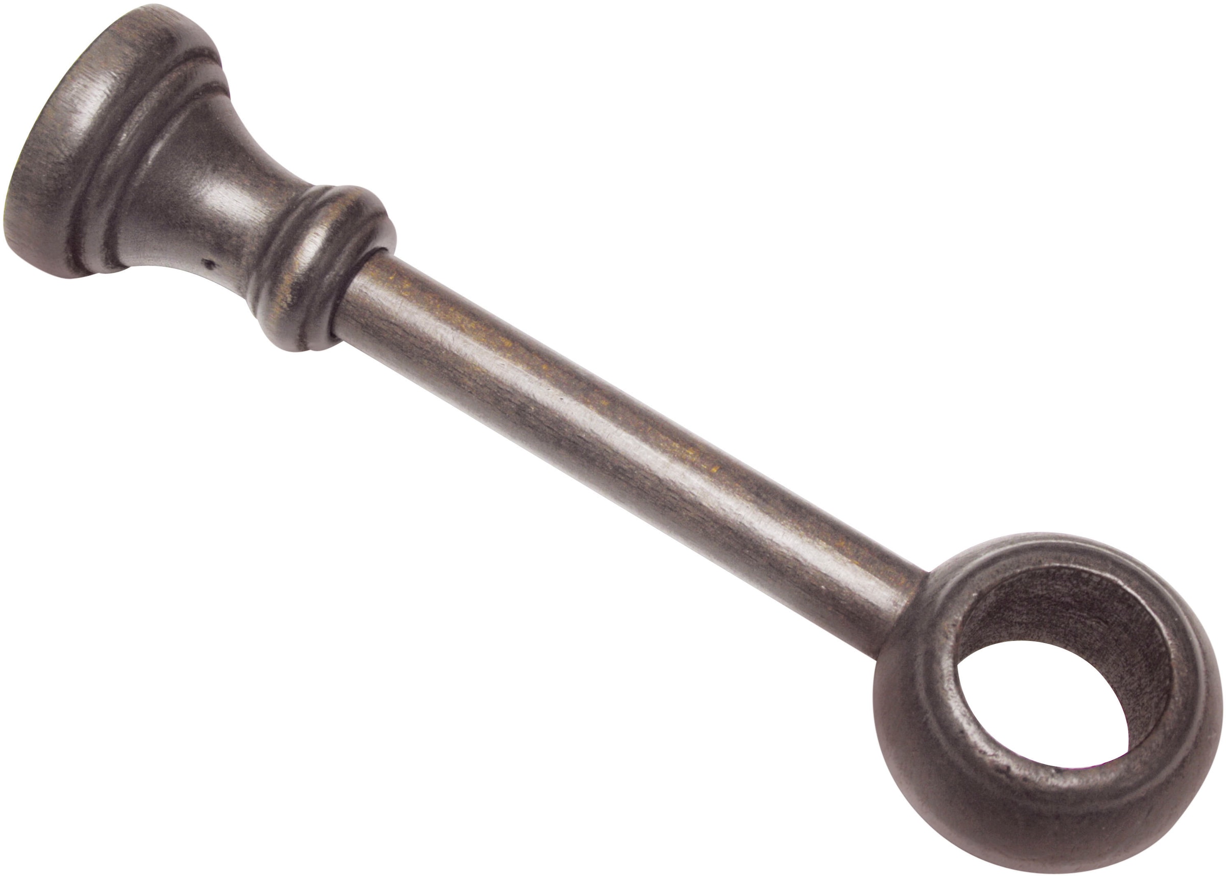 GARDINIA Gardinenstangenhalter »Träger geschlossen für Ø 28 mm« Serie Gardinenstangen-Set Lugano Classic Ø 28 mm