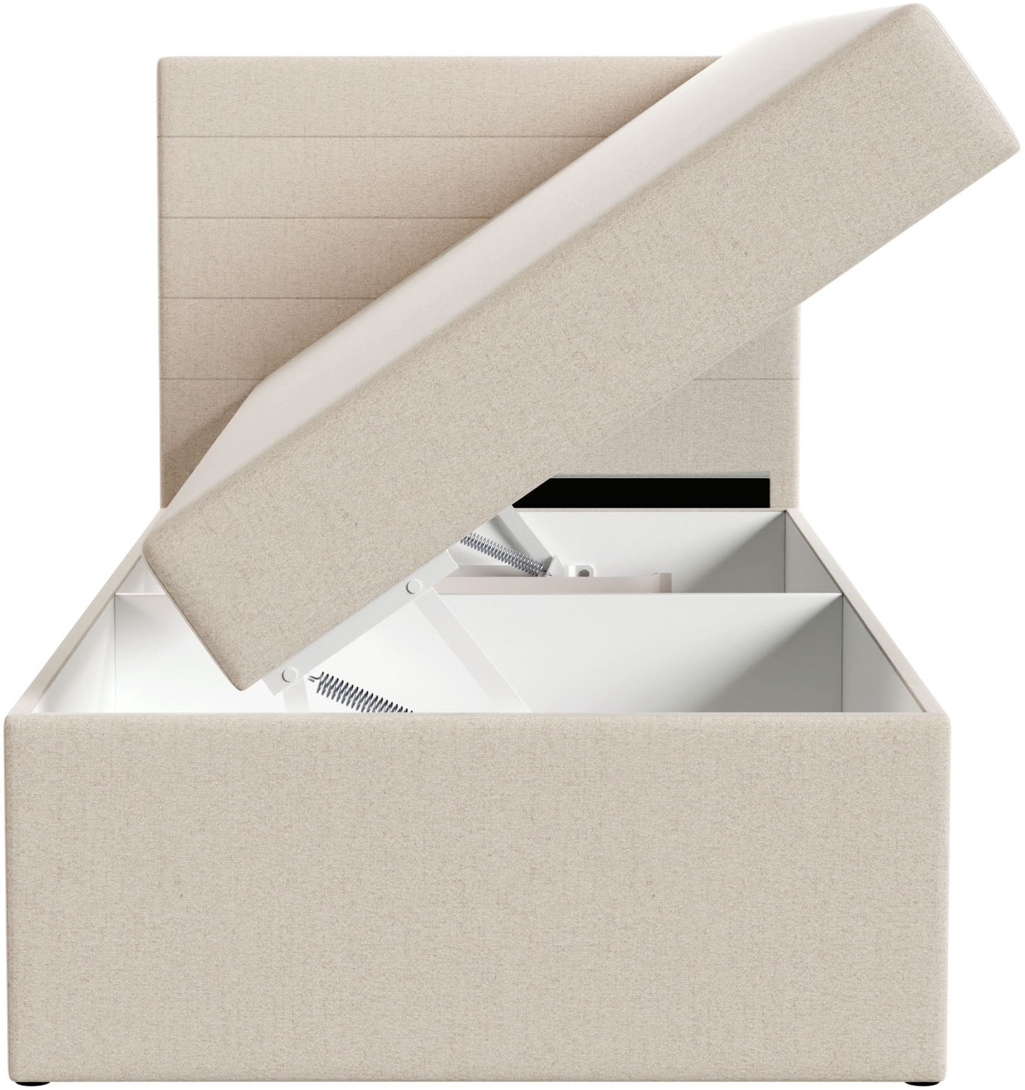 FORTE Einzelbett »LUNO inkl. Bettkasten, Breite: 100cm«